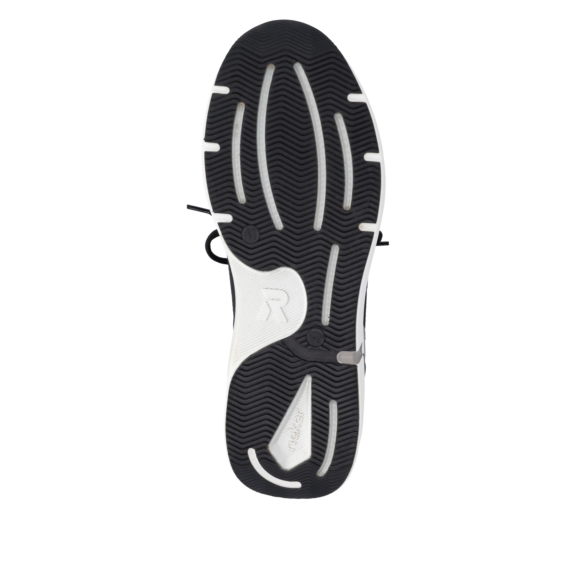 RIEKER Sport Baskets slip-on  Chaussure à enfiler, chaussure de sport, sneaker décontracté avec semelle intérieure en mousse à mémoire de forme