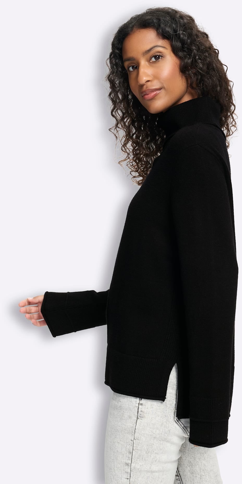 heine Pull à col roulé »Rollkragenpullover«