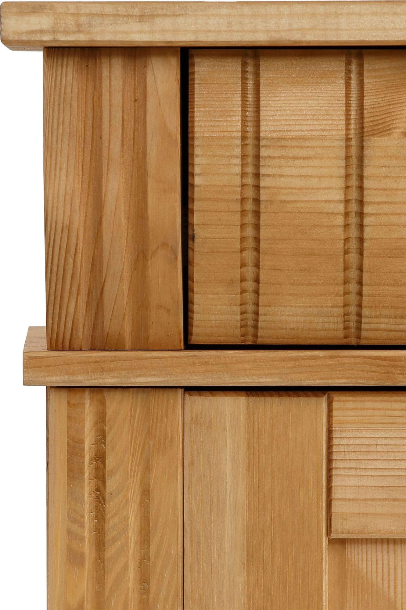 GOODproduct Commode »Teresa Sideboard nur 2 Schubkästen« aus massiver Kiefer Breite 84 cm, Höhe 90 cm, FSC®