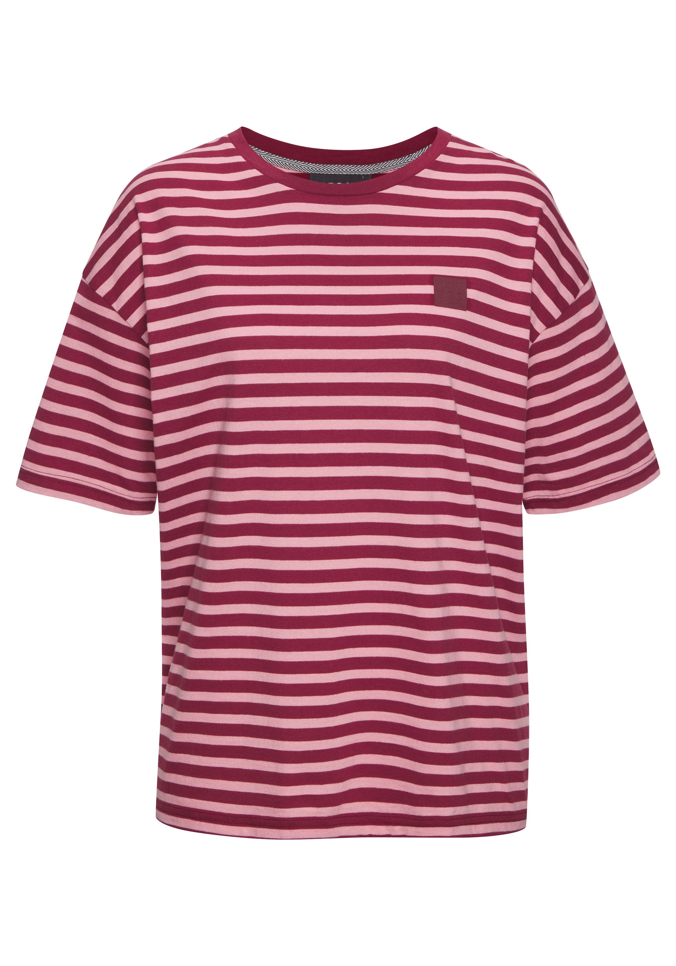 Elbsand T-shirt mit halblangen Ärmeln uns Streifenoptik