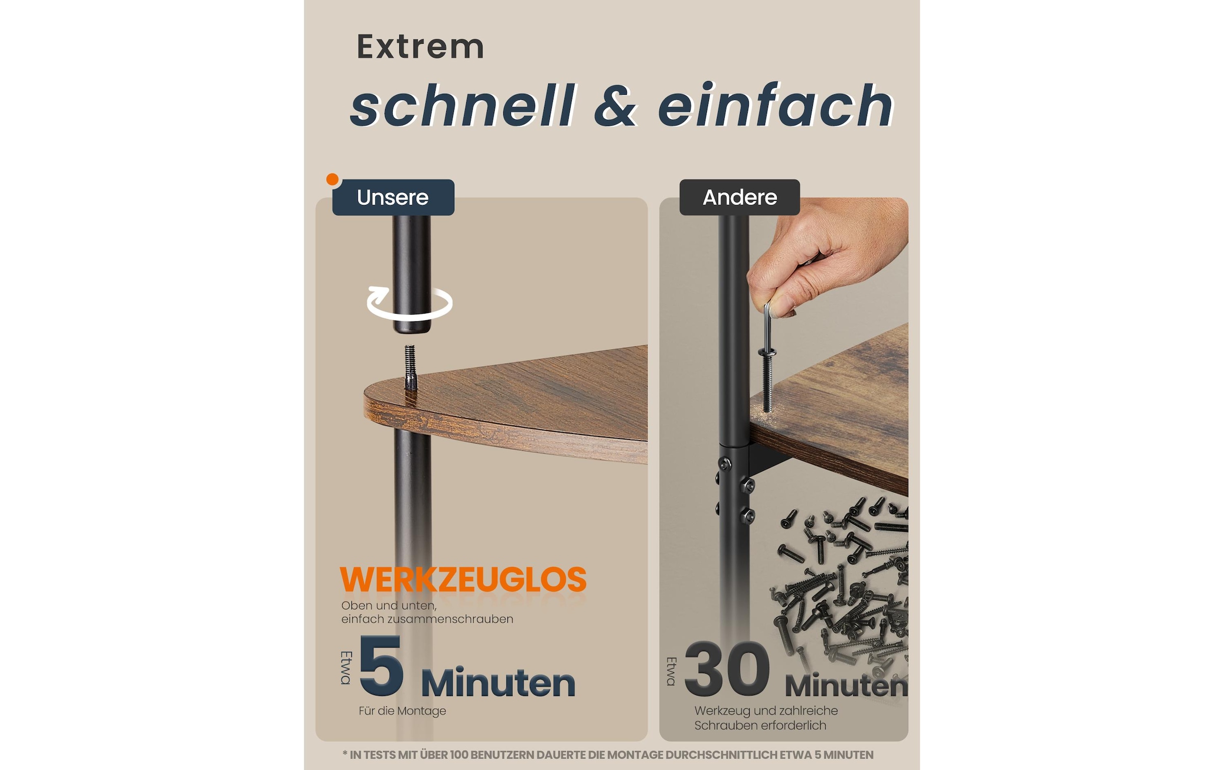 SONGMICS Eckregal