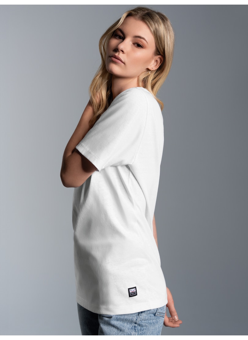 Trigema T-Shirt »TRIGEMA Heavy T-Shirt aus 100% recycelter Baumwolle« 1 Stk.