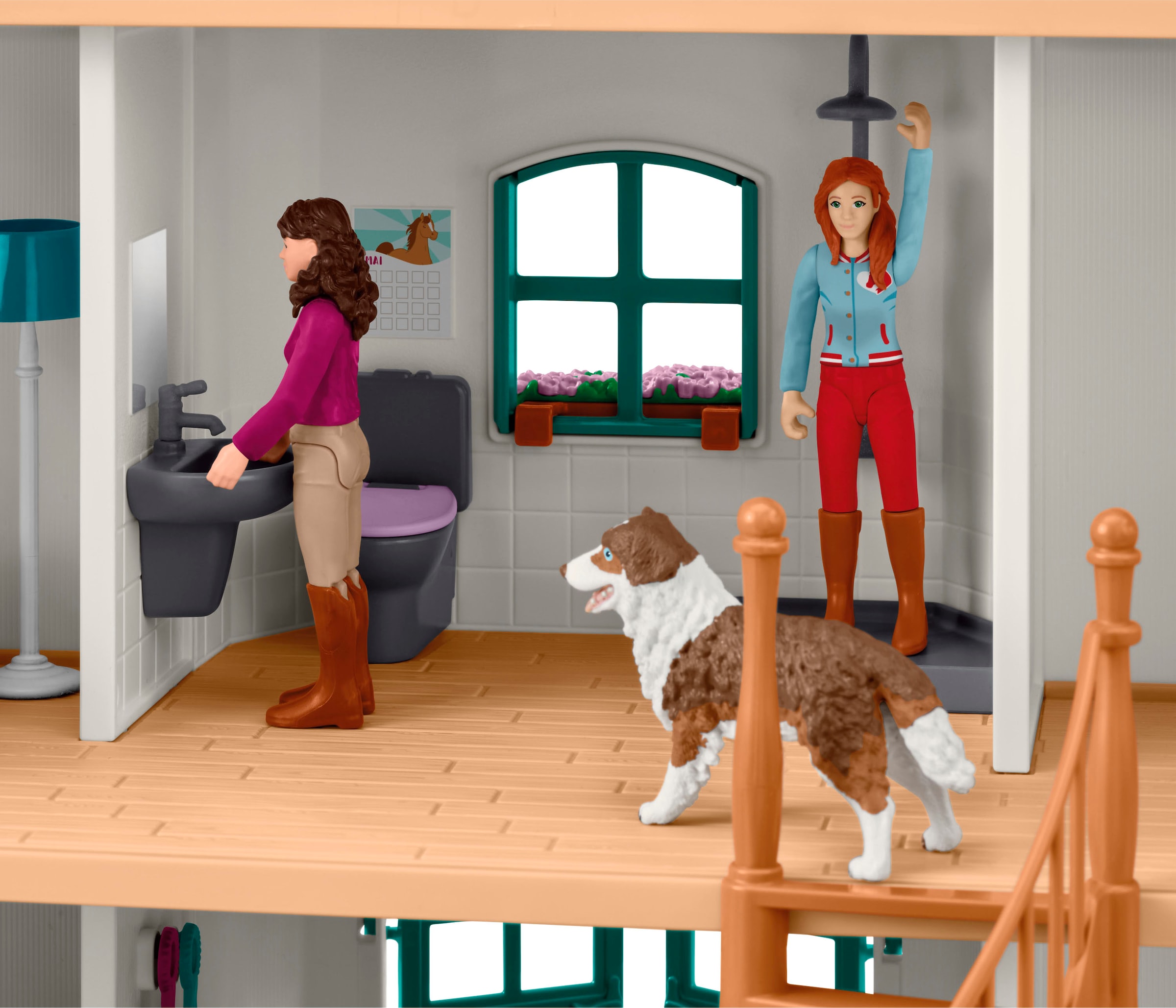 Schleich® Monde de jeu »HORSE CLUB, Lakeside Country House and Stable (42706)« Made in Europe