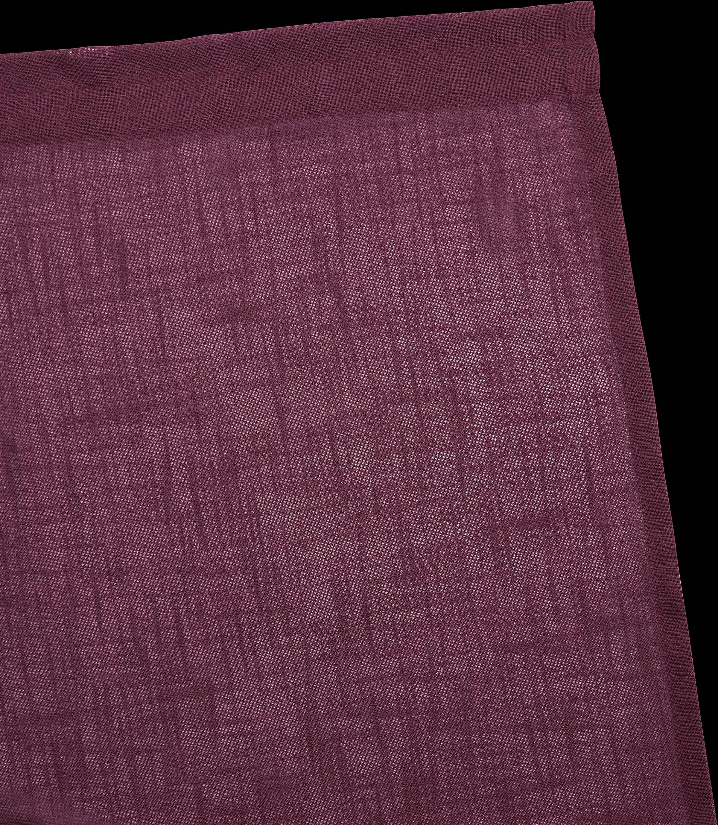 LeGer Home by Lena Gercke Rideau »Marusha« Passage tige 1 cuis tlg. 1 Schal, Leinenoptik, grob gewebt, verschiedene Grössen,