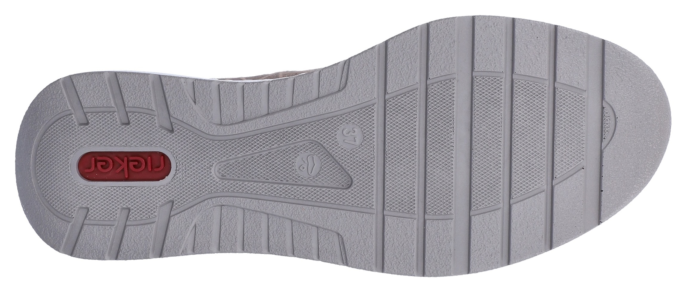 Rieker Baskets slip-on  mocassin, sneaker de loisirs, chaussure basse effet métallisé