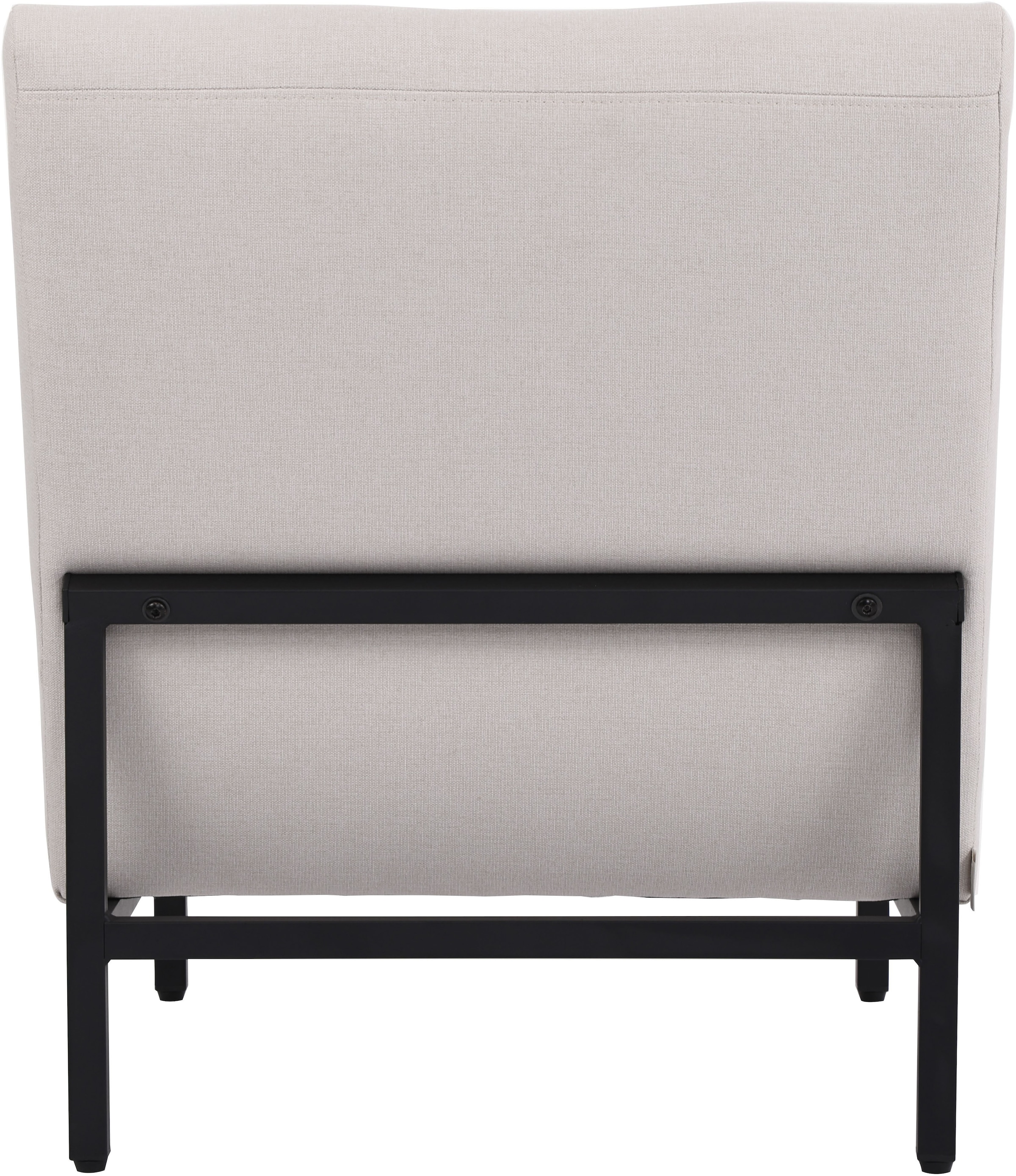 LeGer Home by Lena Gercke Fauteuil »SORAAYA Lounge-Sessel, Lese-Sessel, TV-Sessel« schwarzes Metall-Gestell, feiner Web-Stoff