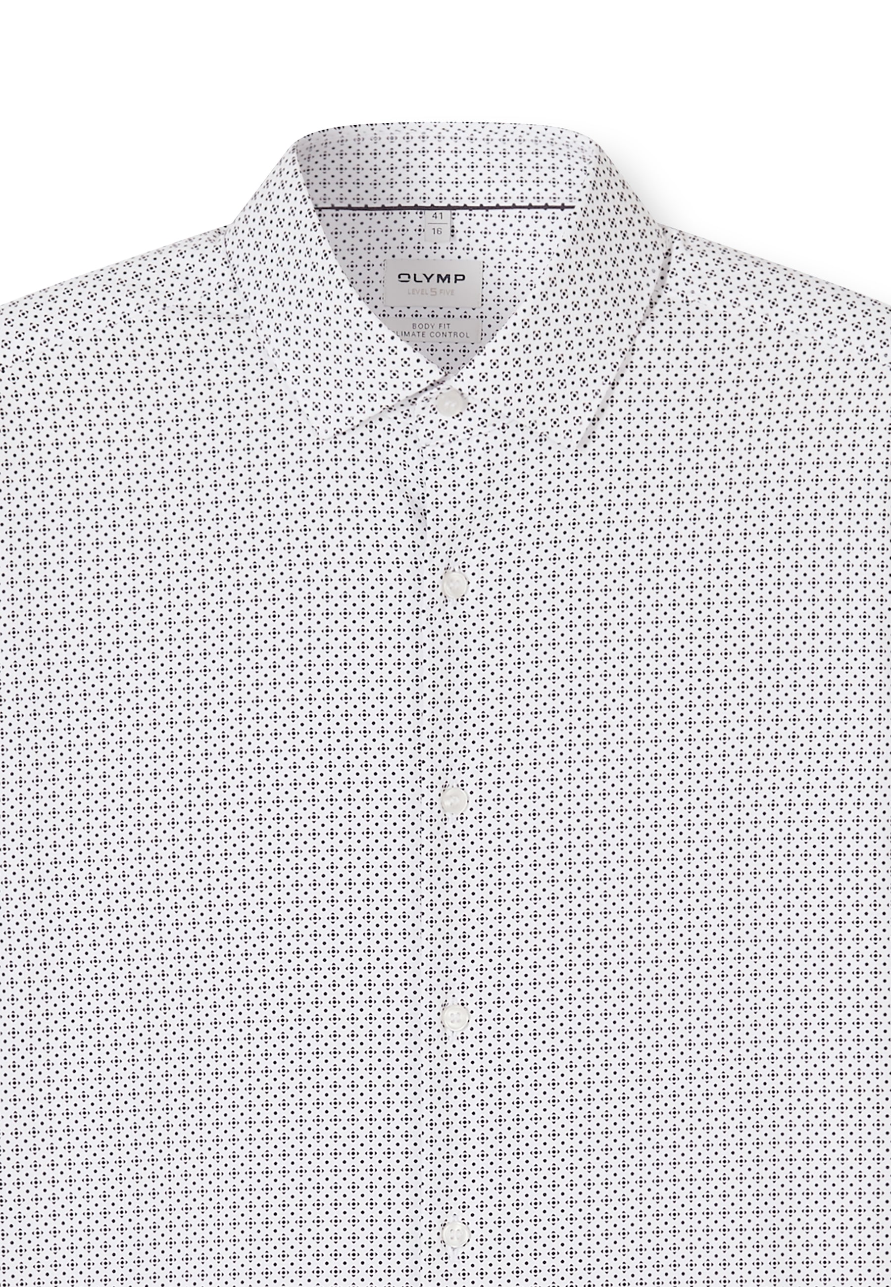 OLYMP Chemise à manches longues »Level Five« Businesshemd, body fit, Kentkragen, Climate Control