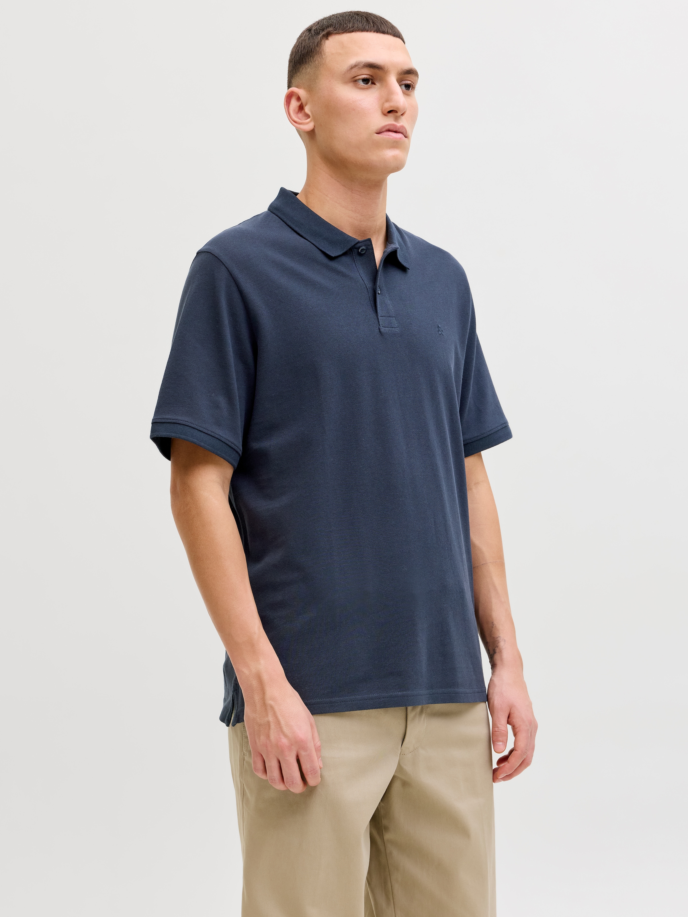 Jack & Jones Polo »JJEBASIC POLO SS 3PK MP NOOS« Paquet, 3 cuis Coton, coupe slim