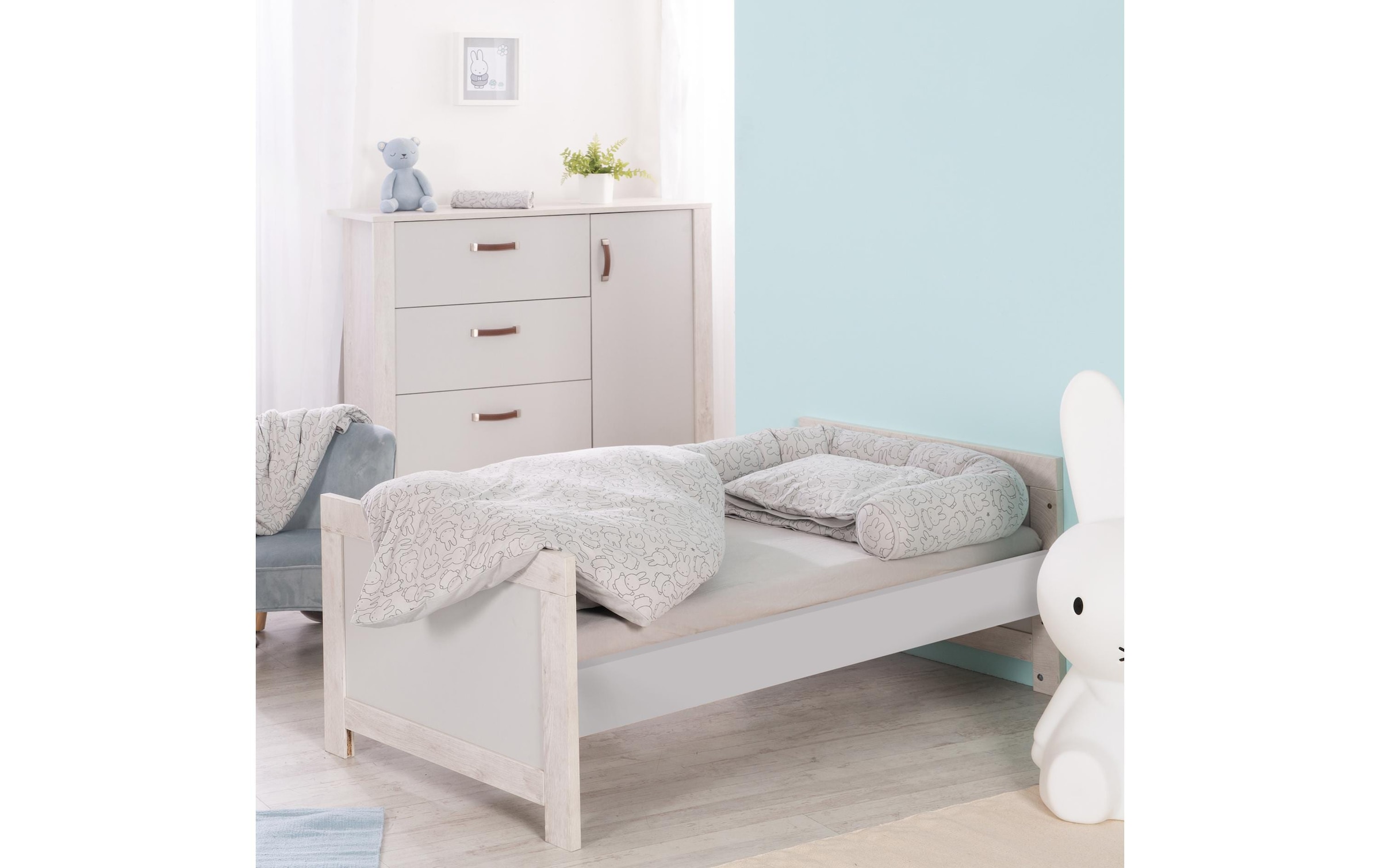 roba® Lit d'enfant »roba Kombi-Kinderbett 70 x 140 cm«