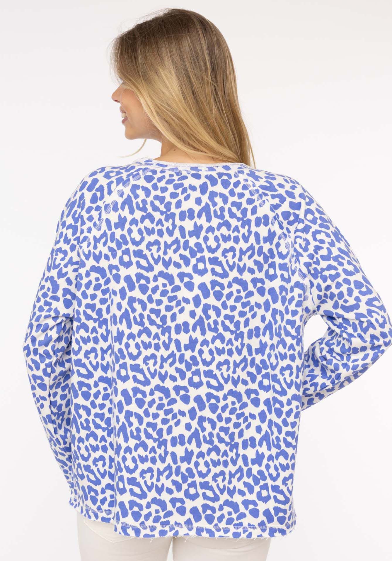 Zwillingsherz Pull »"Leo allover"«, mit animalischem Printdesign
