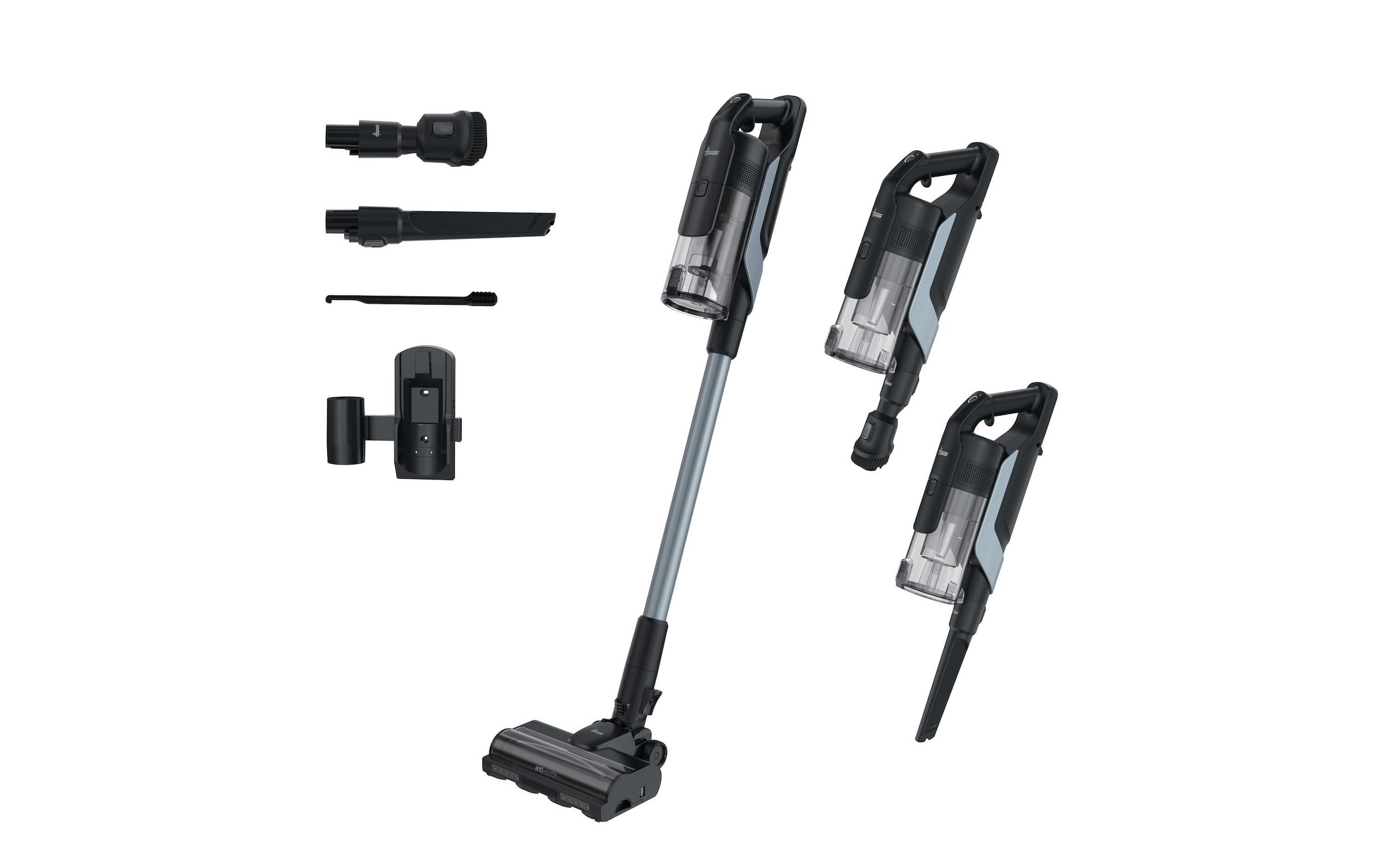 Hoover Akku-Hand-und Stielstaubsauger »HF610H 11« Kabelloser Staubsauger mit intelligenter Bodenerkennung