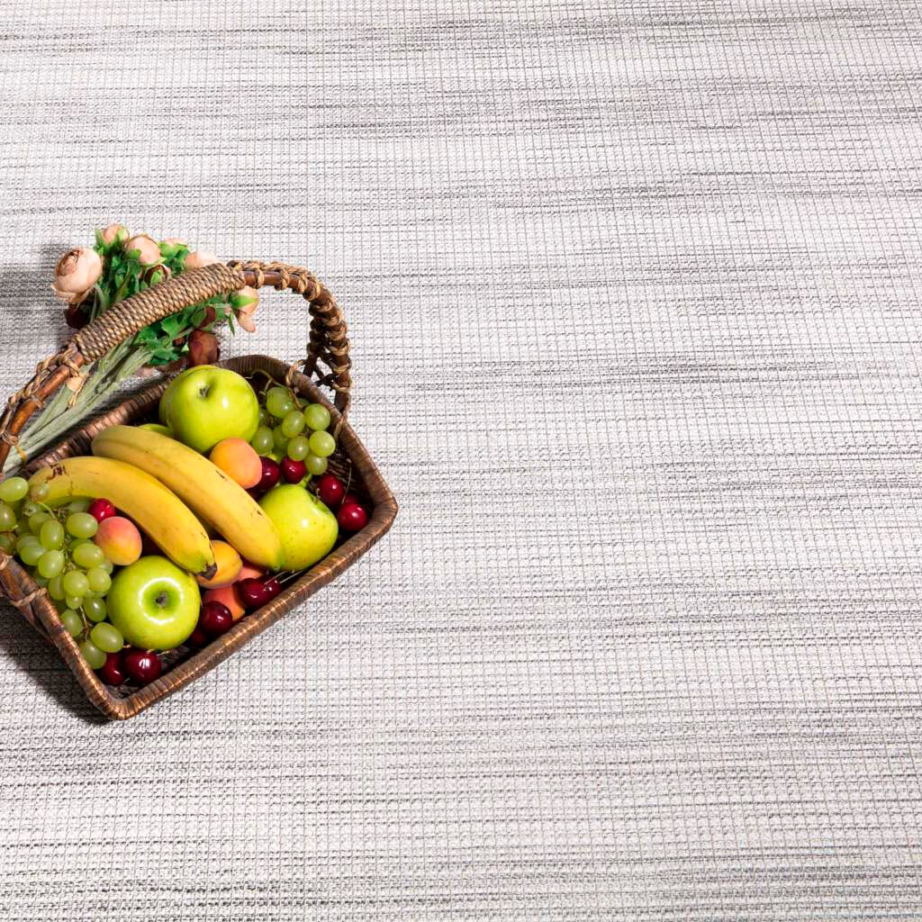 Carpet City Outdoorteppich »PALM3471« rechteckig 5 mm Höhe Wetterfest & UV-beständig, für Balkon, Terrasse, Küche, flach gewebt