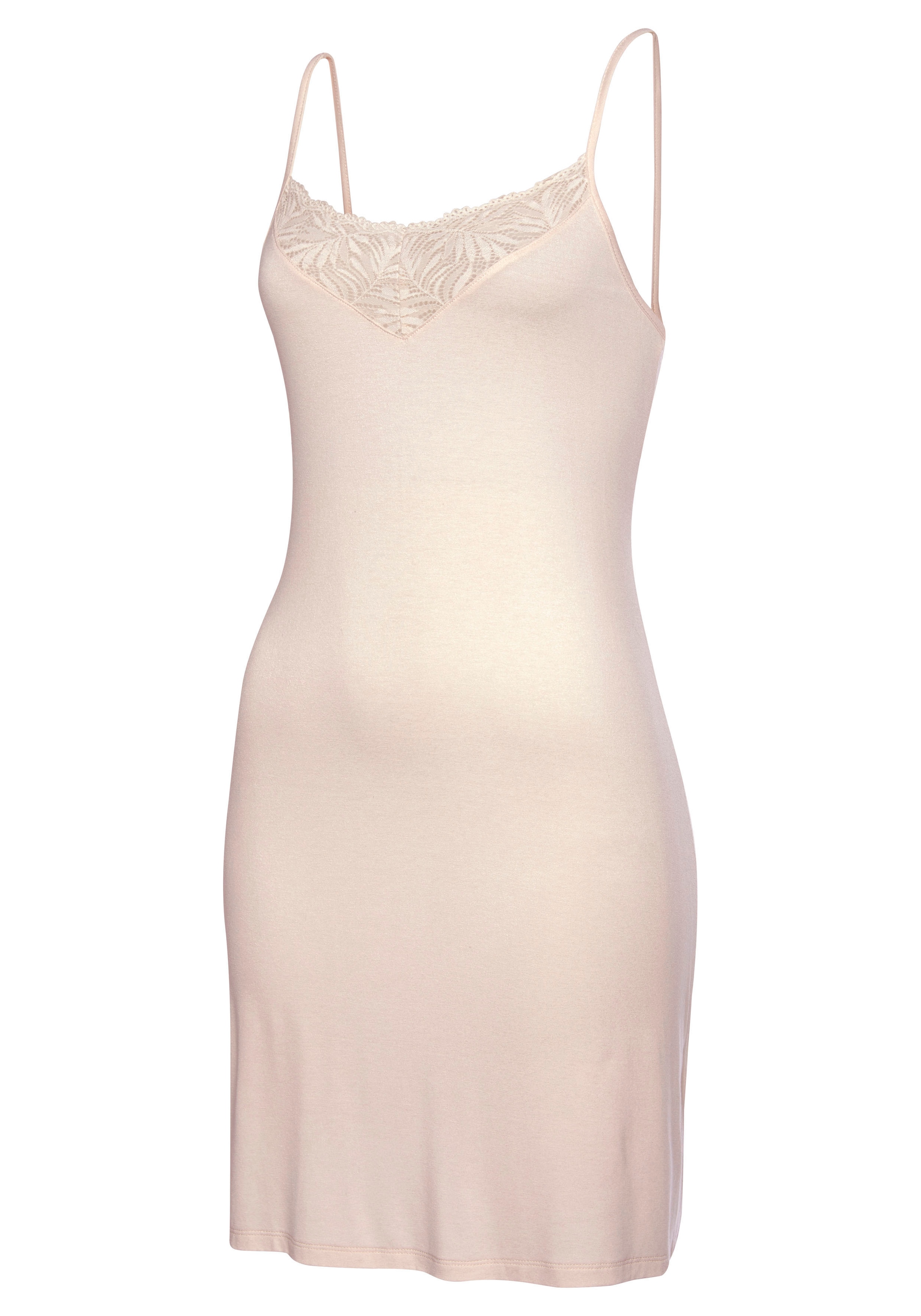 LASCANA Negligé mit edlen Spitzendetails
