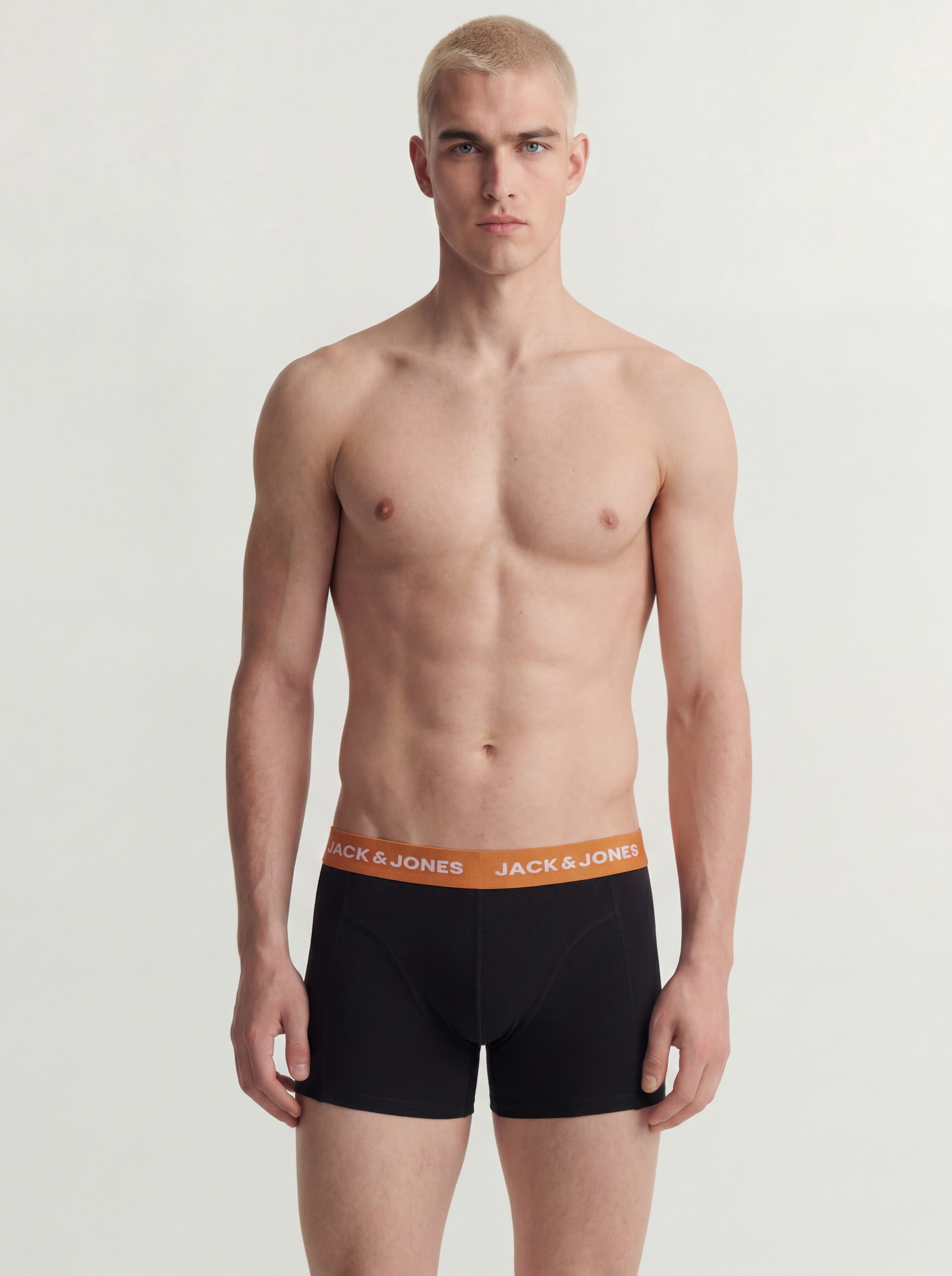 Jack & Jones Trunk »JACOLIVER SOLID TRUNKS 5 PACK BOX« Packung, 5 Stk. Baumwollmischung