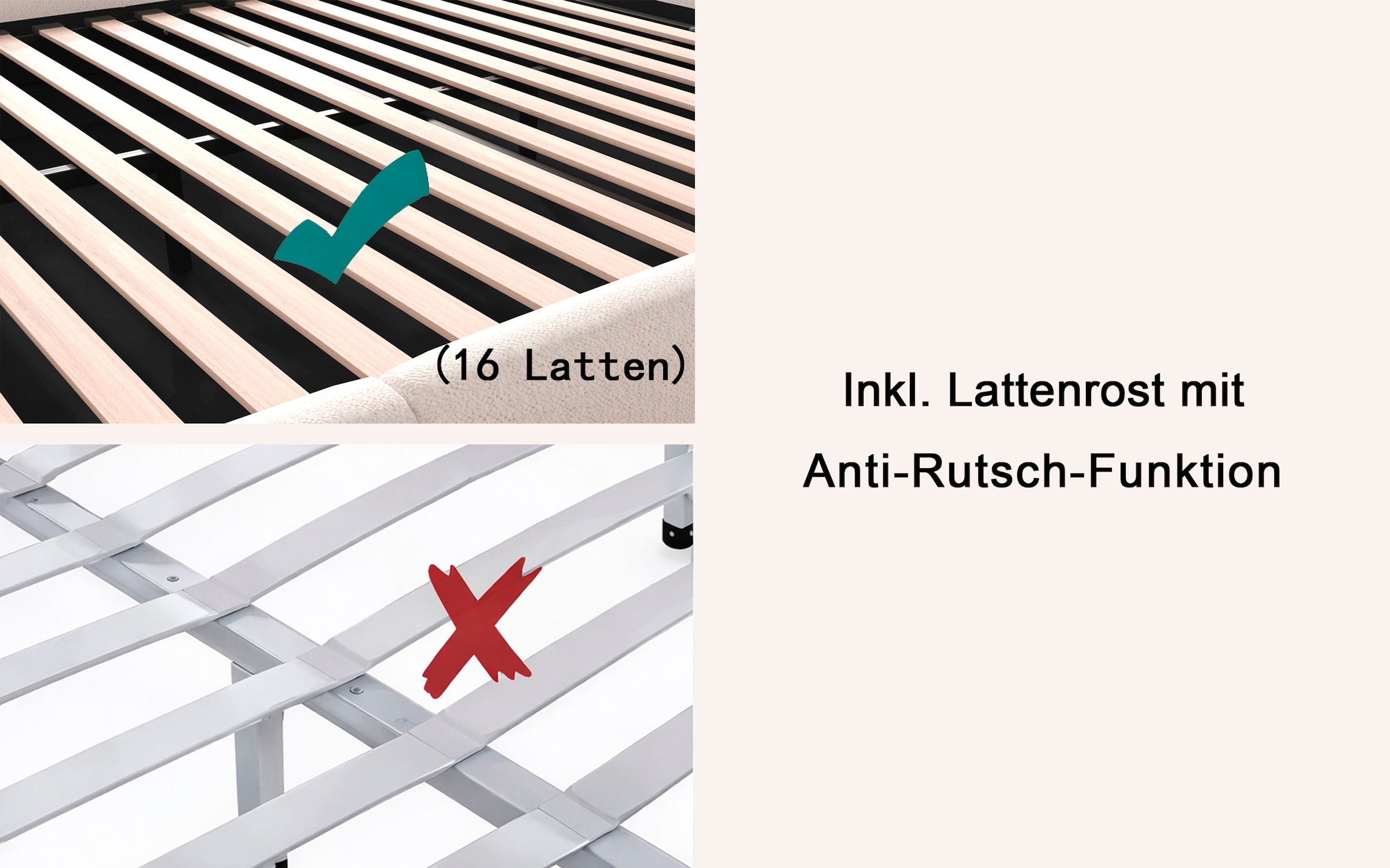 Home affaire Polsterbett »MERLINDA in der Breite 180cm, inkl. Lattenrost und Bettkasten« gepolstertes Kopfteil und Rahmen, Bezug im Chenillecharakter