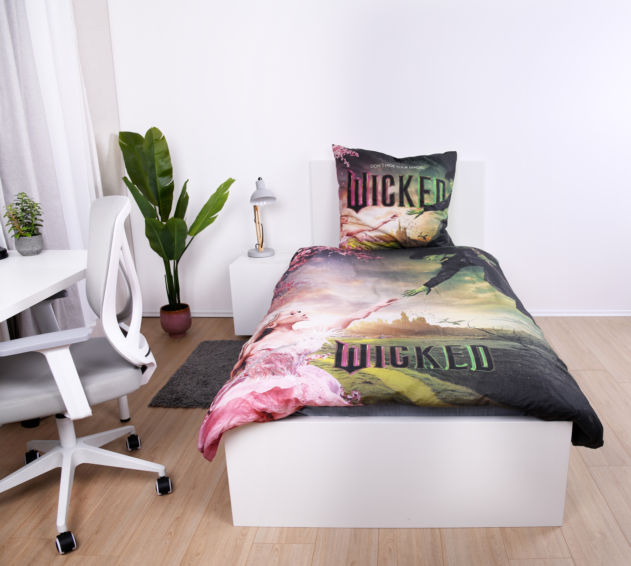 Wicked Linge de lit »Wicked« 2 cuis Parure de lit réversible