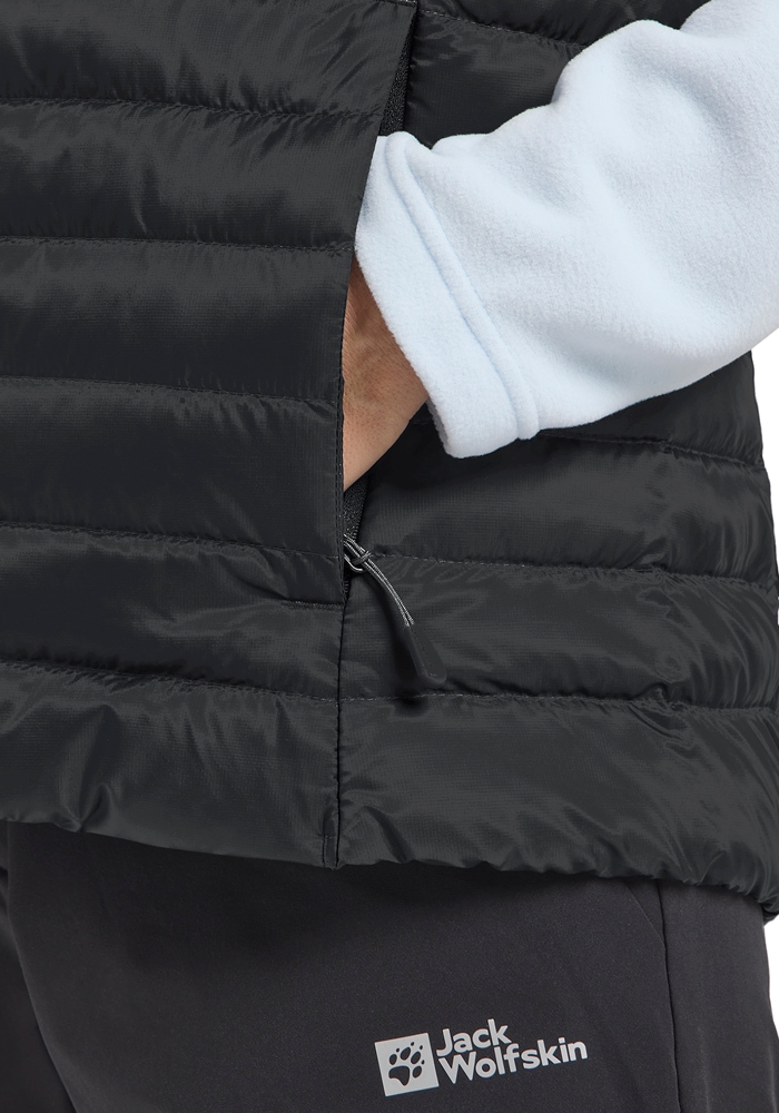 Jack Wolfskin Gilet en duvet »PILVI DOWN VEST W« Daunenweste, winddicht, wasserabweisend