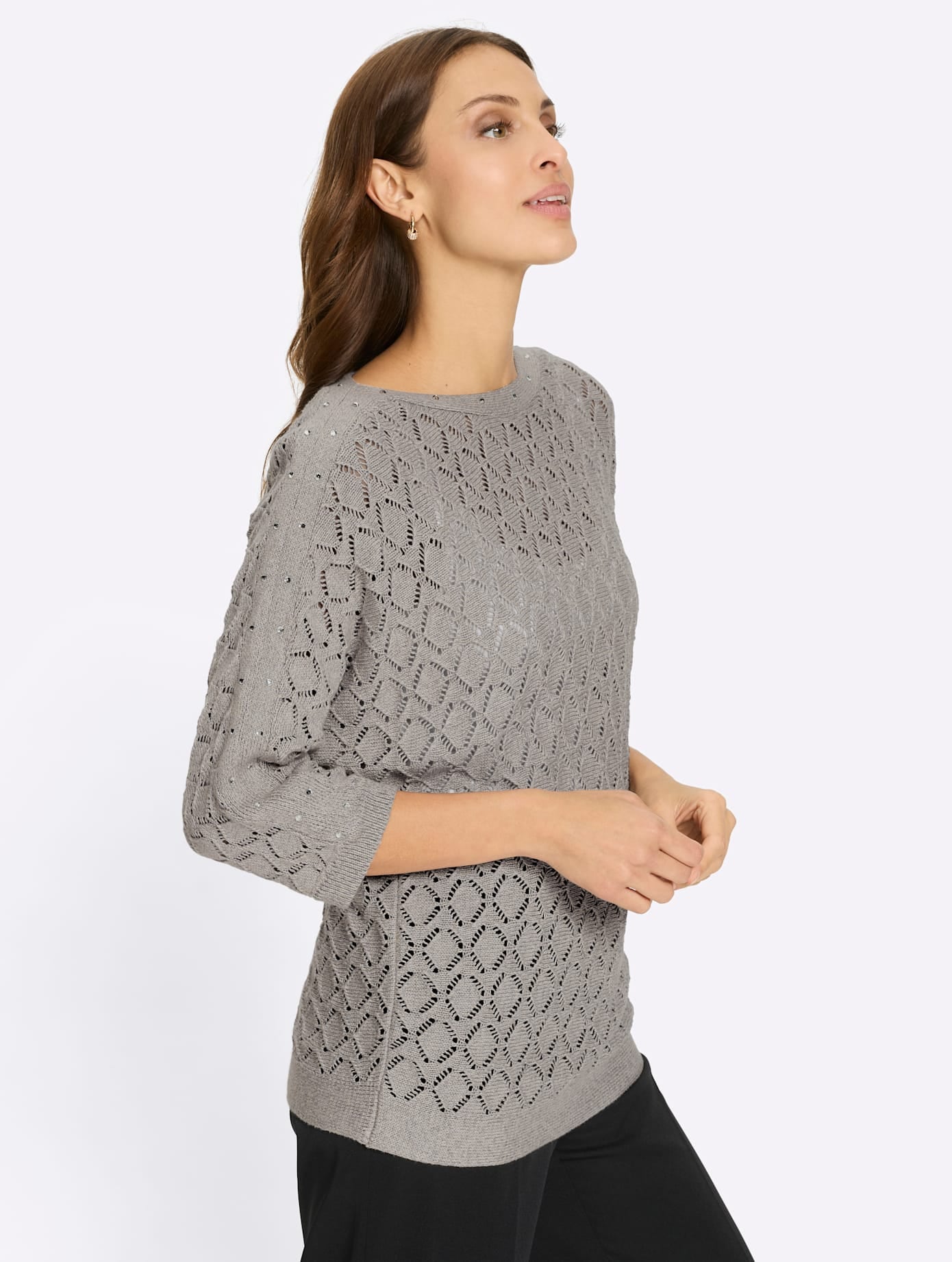 Lady Pull ajouré »Ajour-Pullover«