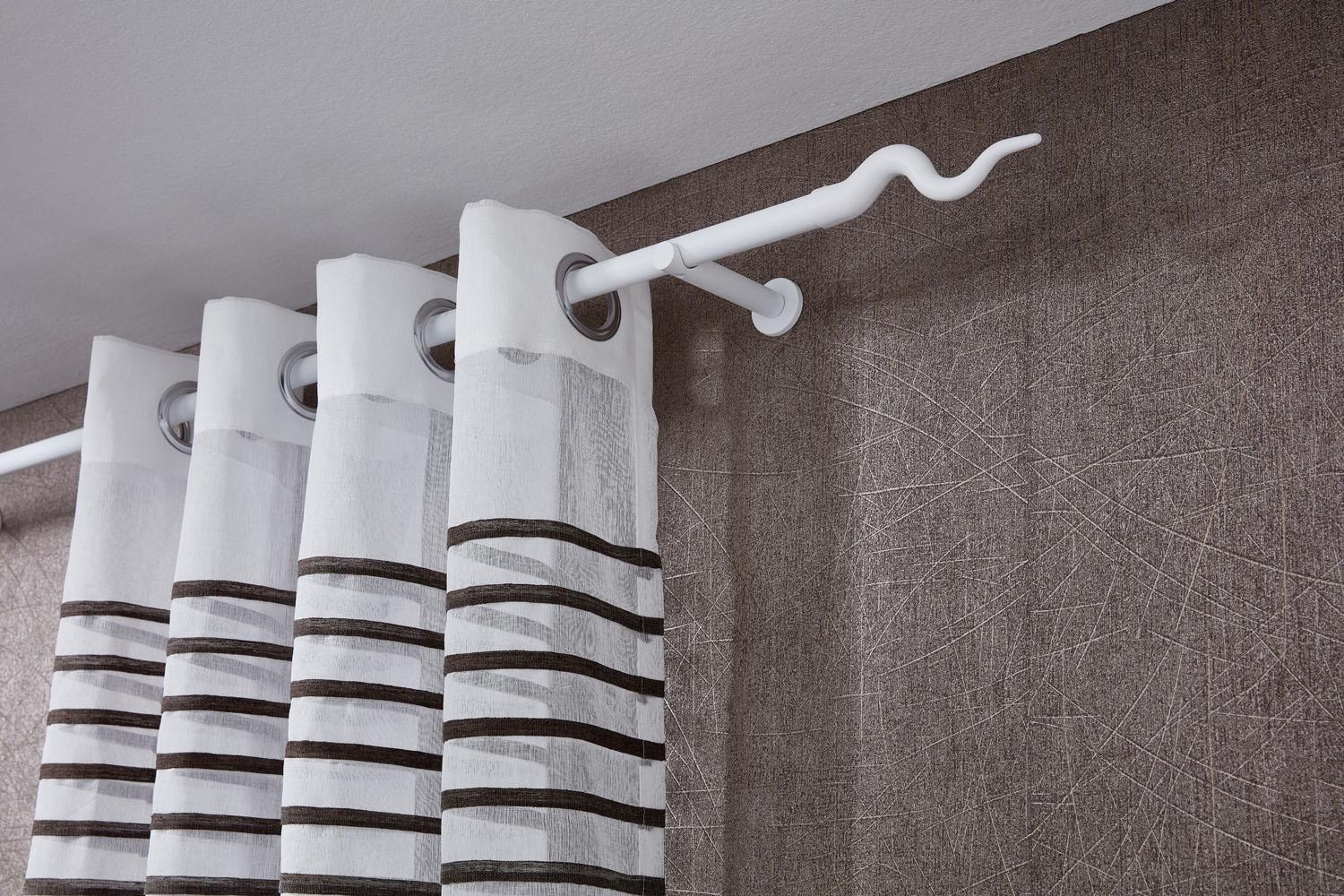 Good Life Tringle à rideaux »Sepa« Ø 20 mm 1 course-läufig Fixmass