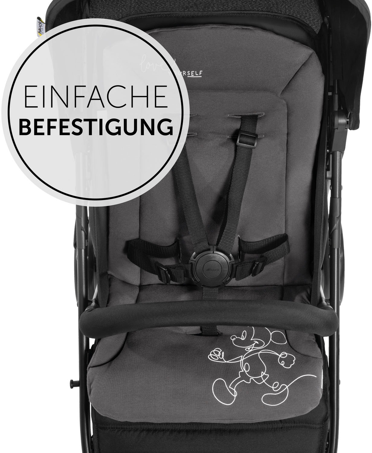 Hauck Housse de siège de poussette »Seat Liner« compatible avec poussettes hauck, landaus et remorques vélo