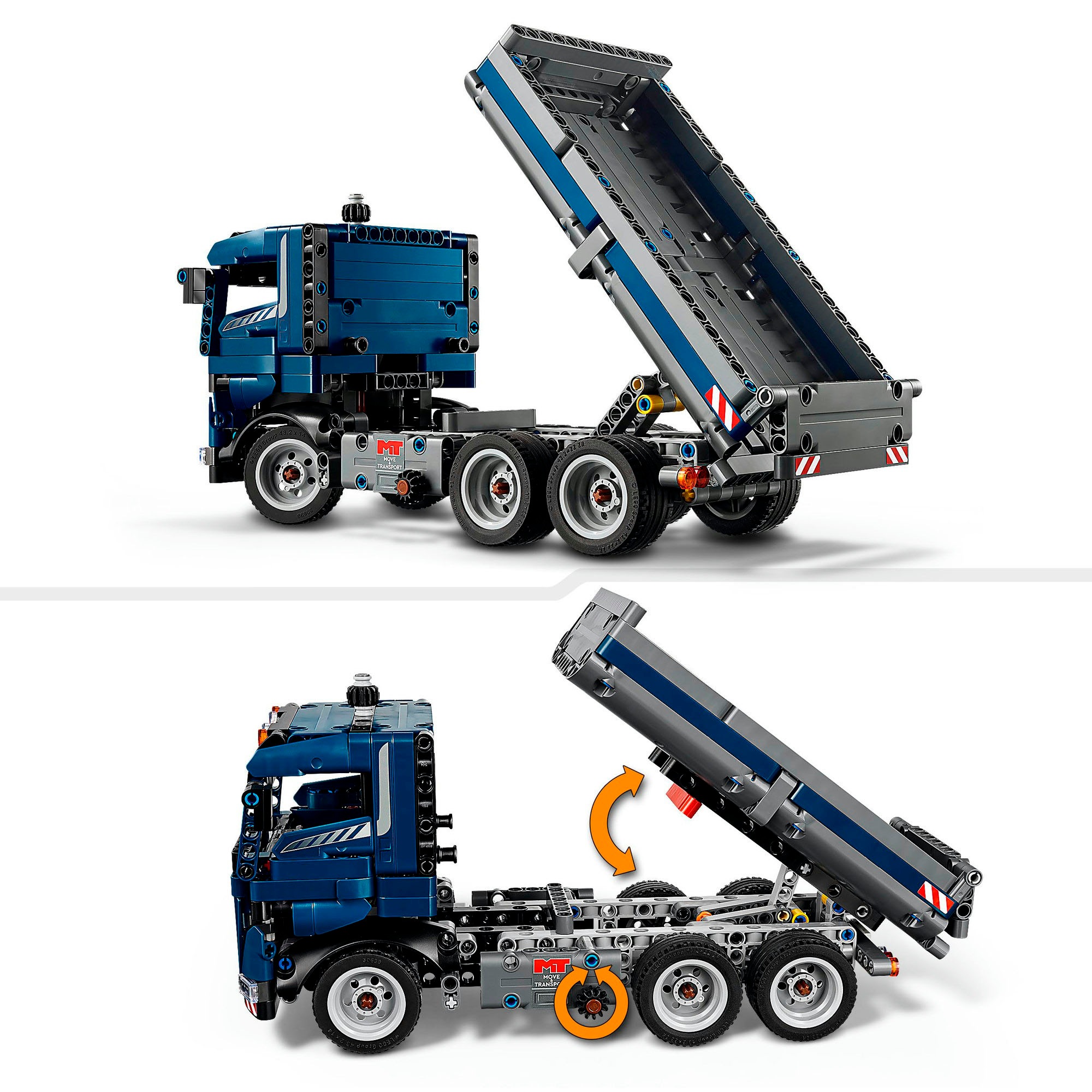 LEGO® Konstruktionsspielsteine »Kipplaster (42203), LEGO® Technic« Made in Europe