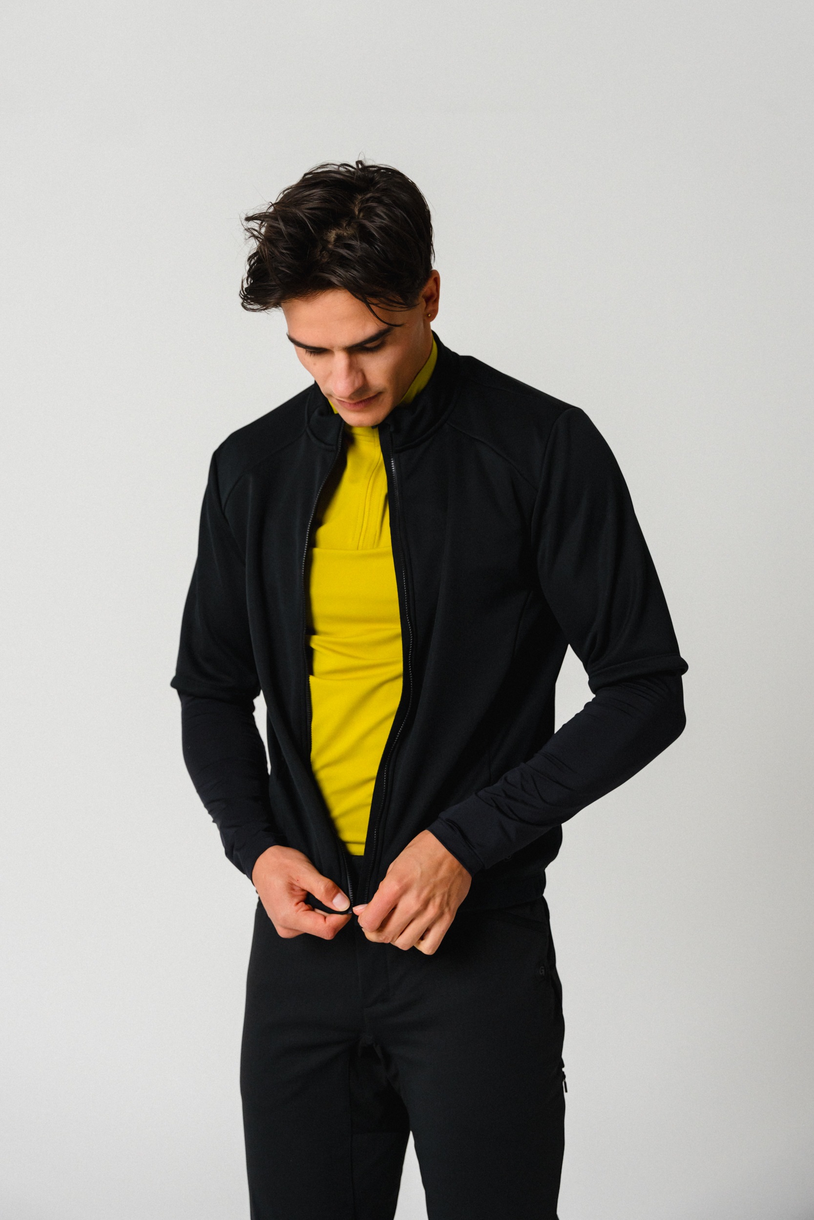 Gonso Maillot de cyclisme »Essential Jersey Longsleeve M« maillot de vélo homme manches longues, maillot intermédiaire
