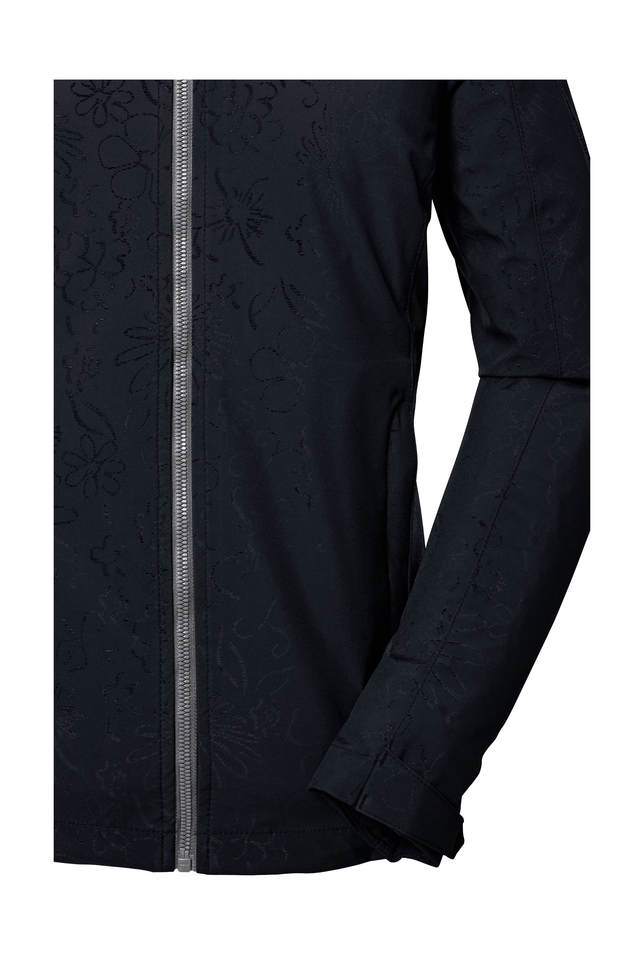 Killtec Veste softshell »KOS 40 WMN SFTSHLL JCKT« Wasserabweisende, atmungsaktive Damenjacke aus recyceltem Material