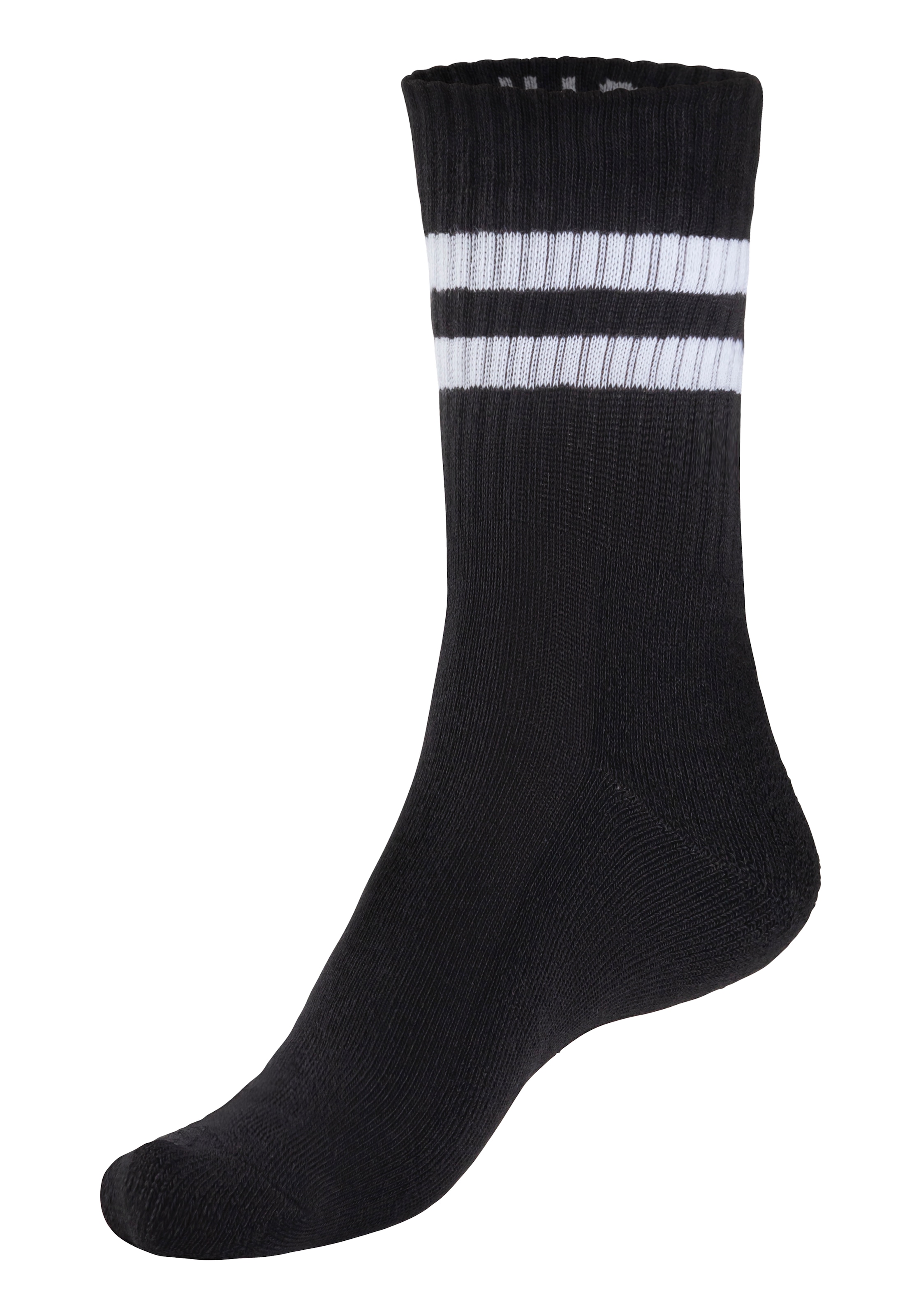 H.I.S Chaussettes de sport Packung, 6 Couple tlg. klassische Tennissocken mit Streifen