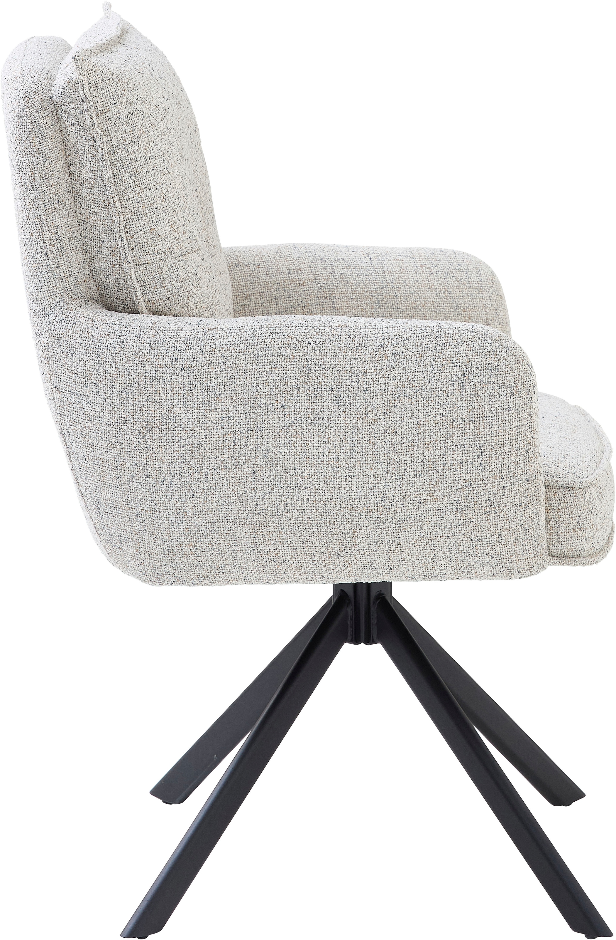 Stolkom Chaise avec accoudoirs »Sofia Young« () 6 cuisLargeur 61cm, pivotant à 180 degrés