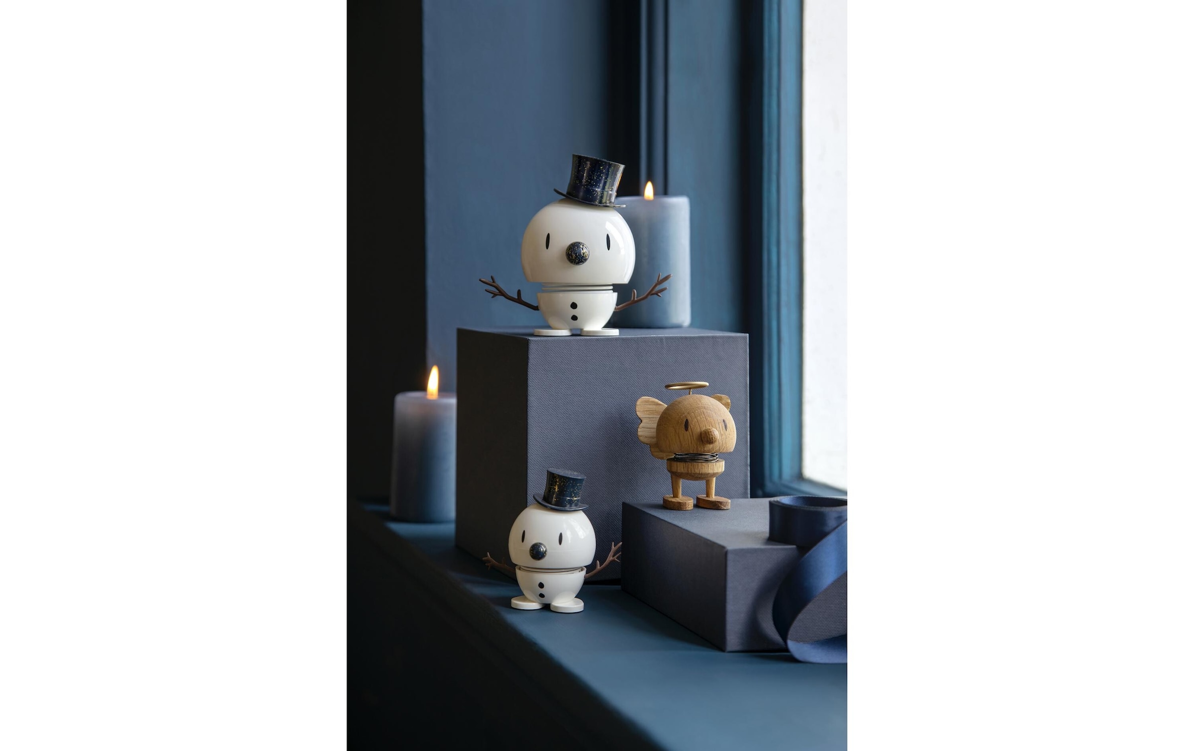 HOPTIMIST Weihnachtsfigur »Bumble Schneemann S«