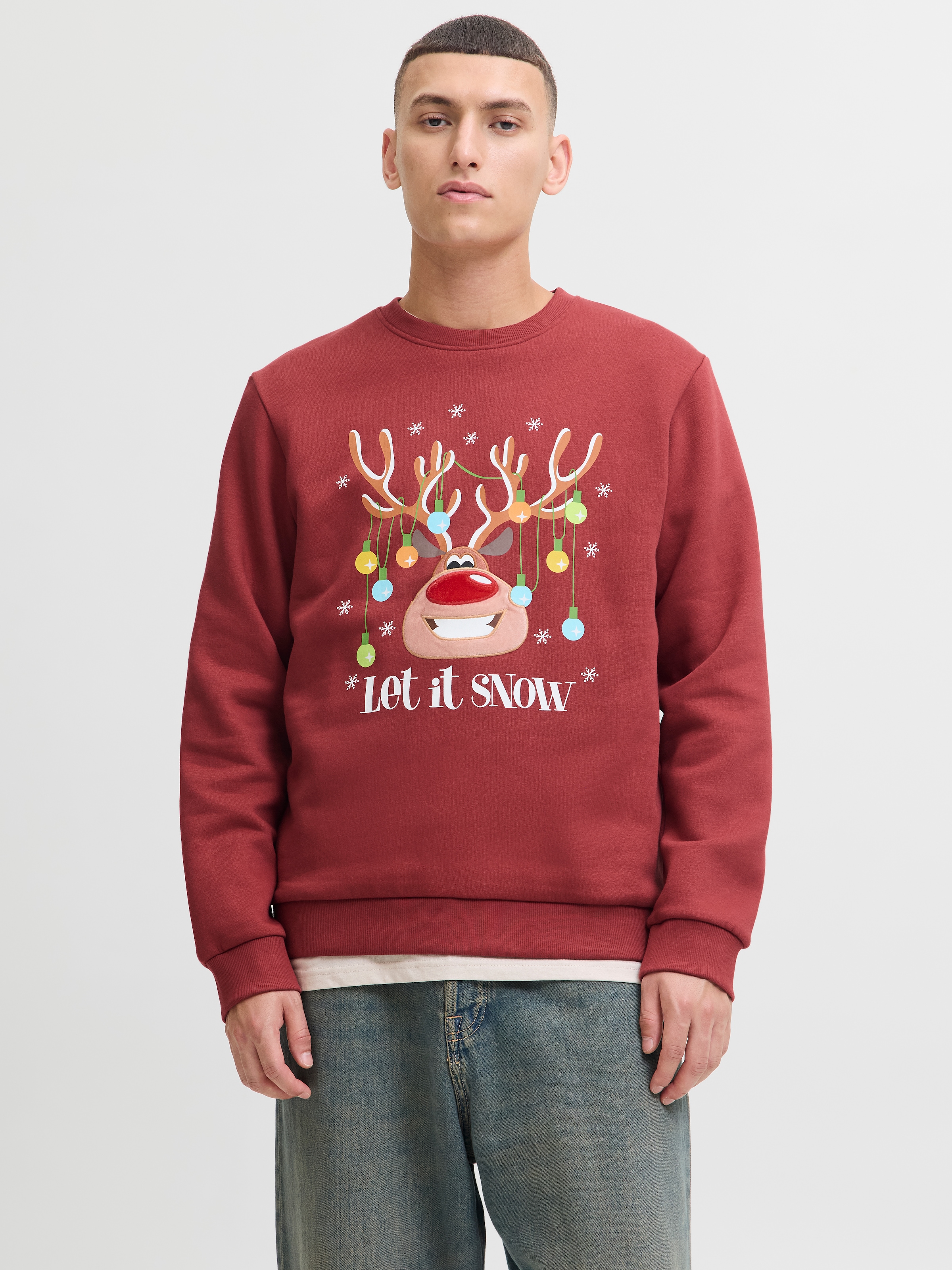 Jack & Jones Sweatshirt »JJCHRISTMAS SWEAT CREW NECK XMAS«
