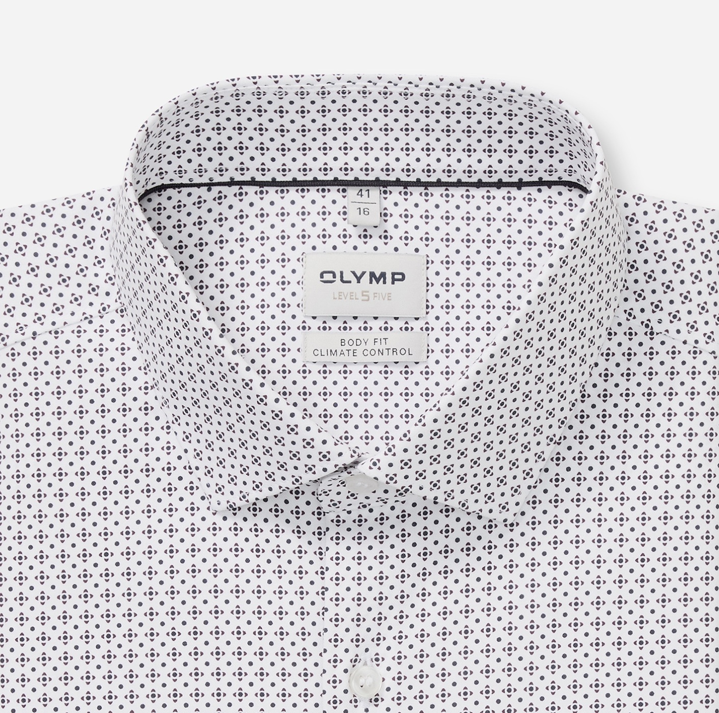 OLYMP Chemise à manches longues »Level Five« Businesshemd, body fit, Kentkragen, Climate Control