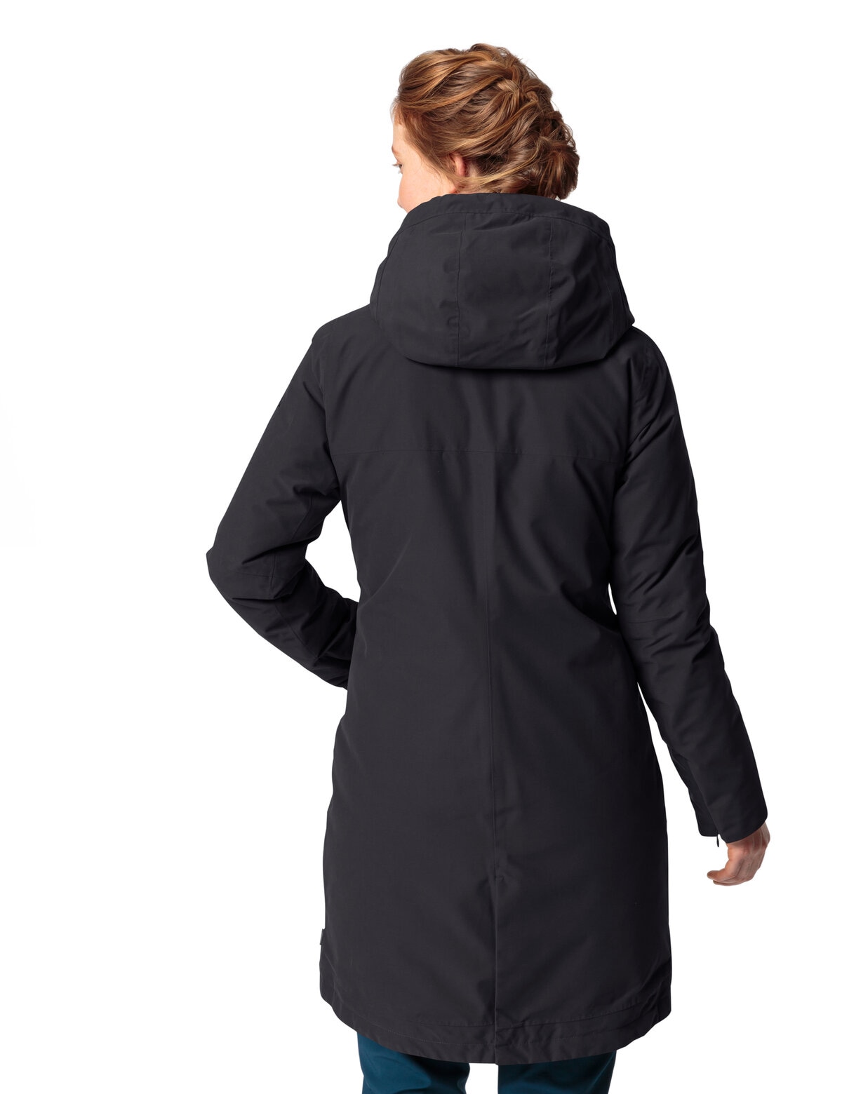 VAUDE Parka fonctionnelle 3 en 1 »WOMEN'S ANNECY 3IN1 COAT III« 2 cuis tlg. avec capuche avec remplissage en duvet et plumes, imperméable et coupe-vent