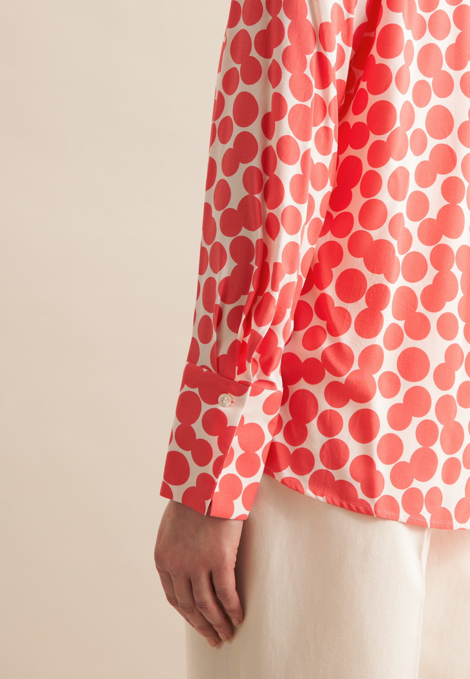 seidensticker Blouse classique »Schwarze Rose« Tunika Punkte