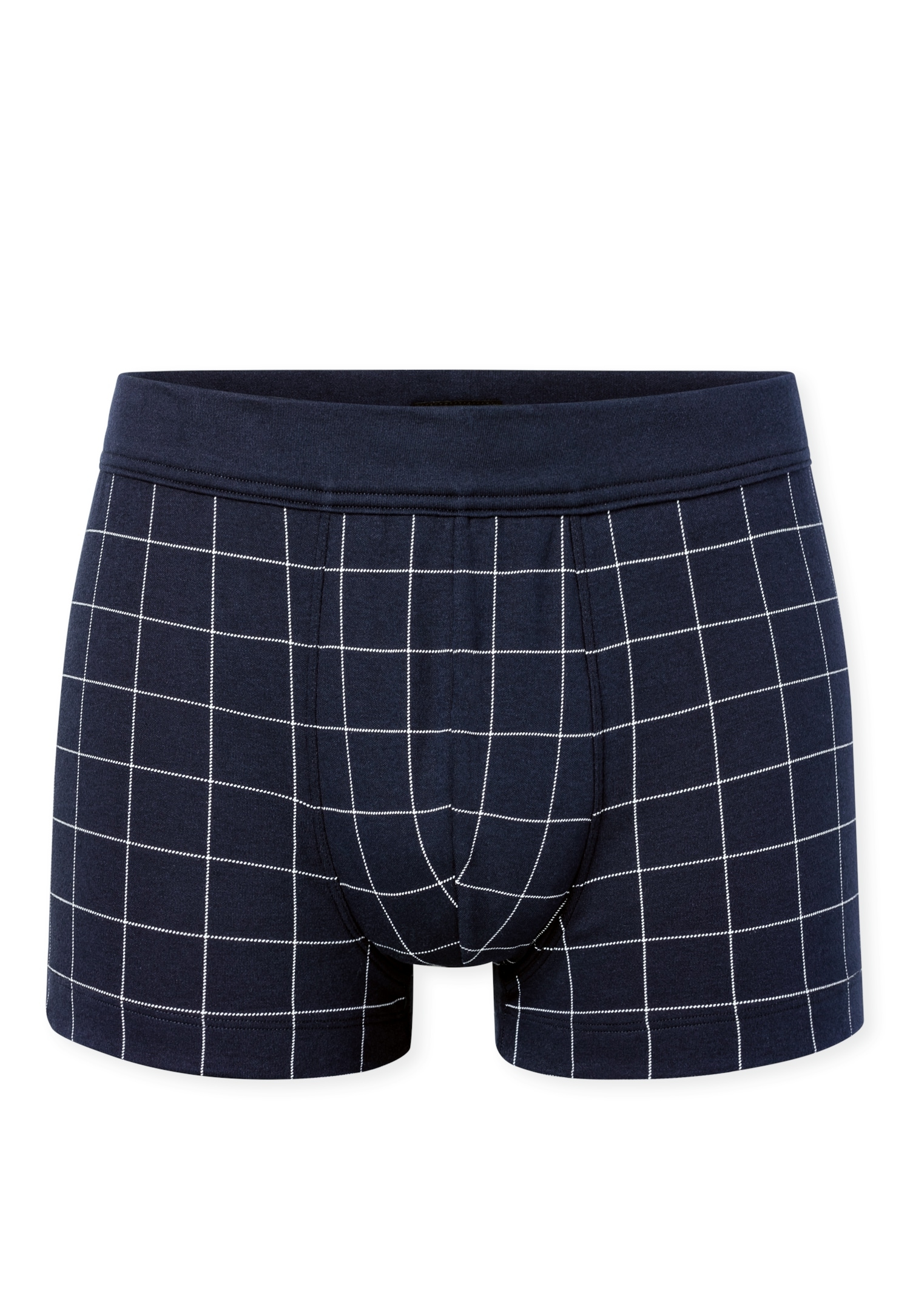 Schiesser Boxers »Fine Interlock« ohne Eingriff, Karo-Muster, Interlock-Qualität