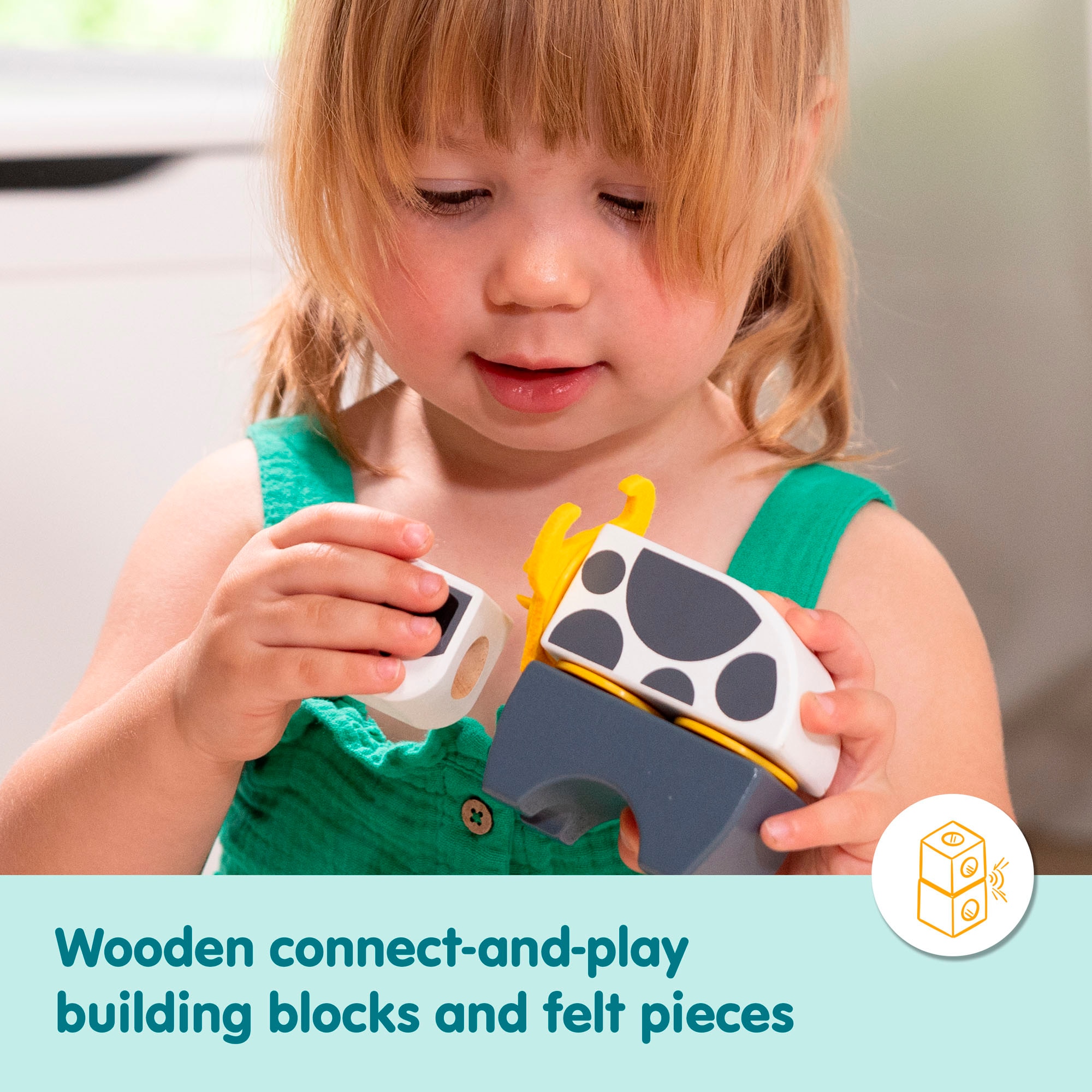 Spin Master Briques de jeu »Melissa & Doug Blockables Bauernhof«