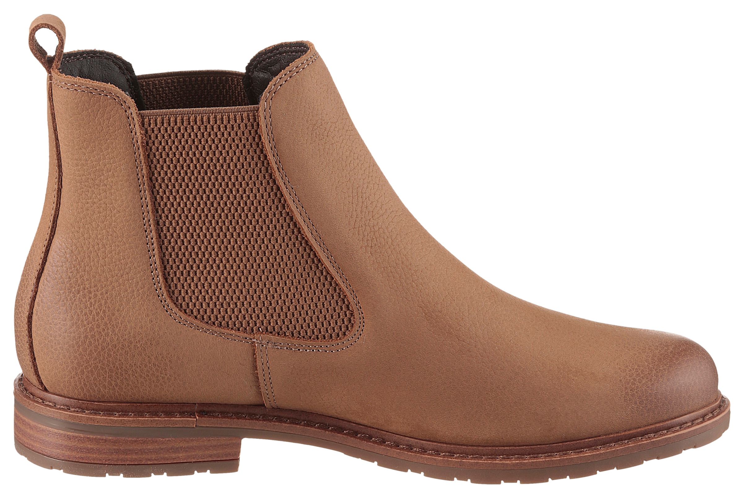 Tamaris Bottines chelsea  talon bloc, bottines, chaussures business, bottines sans lacets, languette d’enfilage