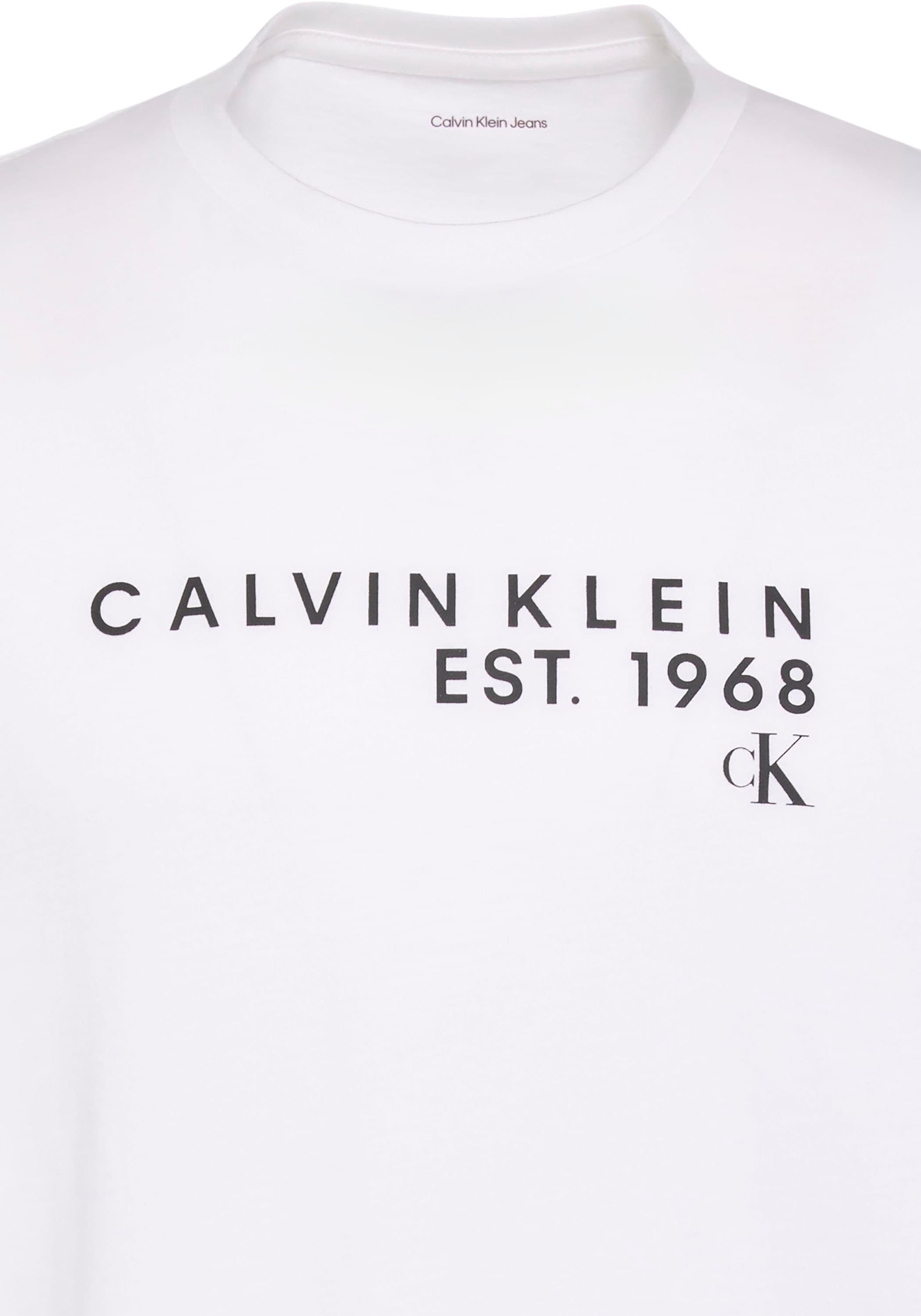 Calvin Klein Jeans T-shirt »GRAPHIC TEE« Regular fit mit Rundhalsausschnitt