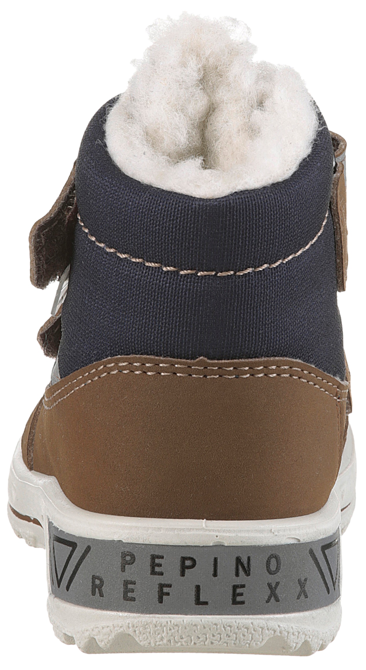 PEPINO by RICOSTA Winterstiefel »Flo WMS: mittel«  Klettschuh mit Warmfutter, Grössenschablone zum Download