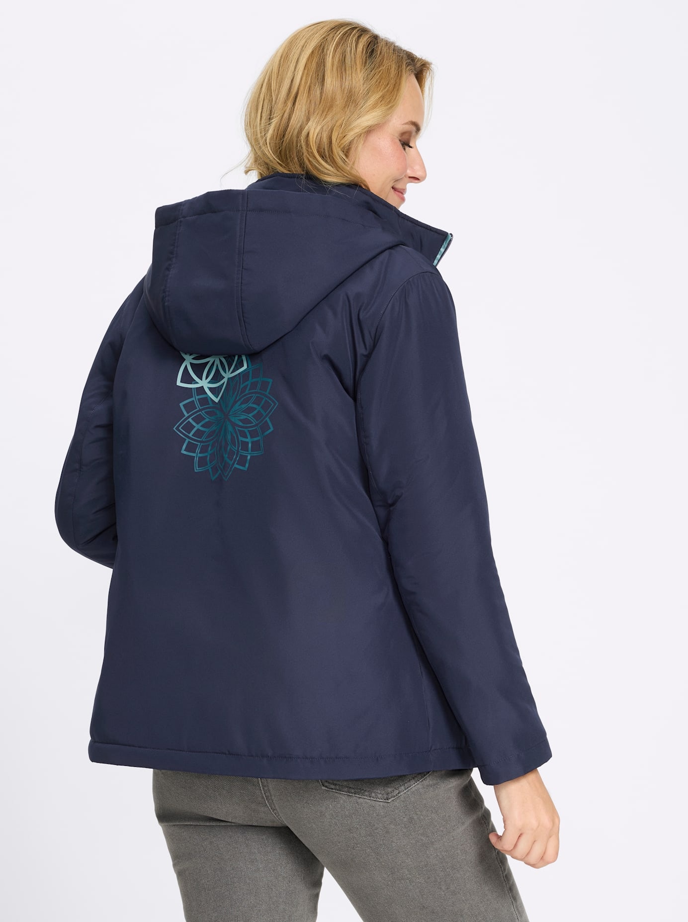 Classic Basics Veste longue mit Kapuze