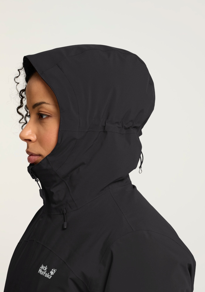 Jack Wolfskin Wintermantel »HEIDELSTEIN 2 INS JKT W« mit langärmeliger Form, aus Polyester