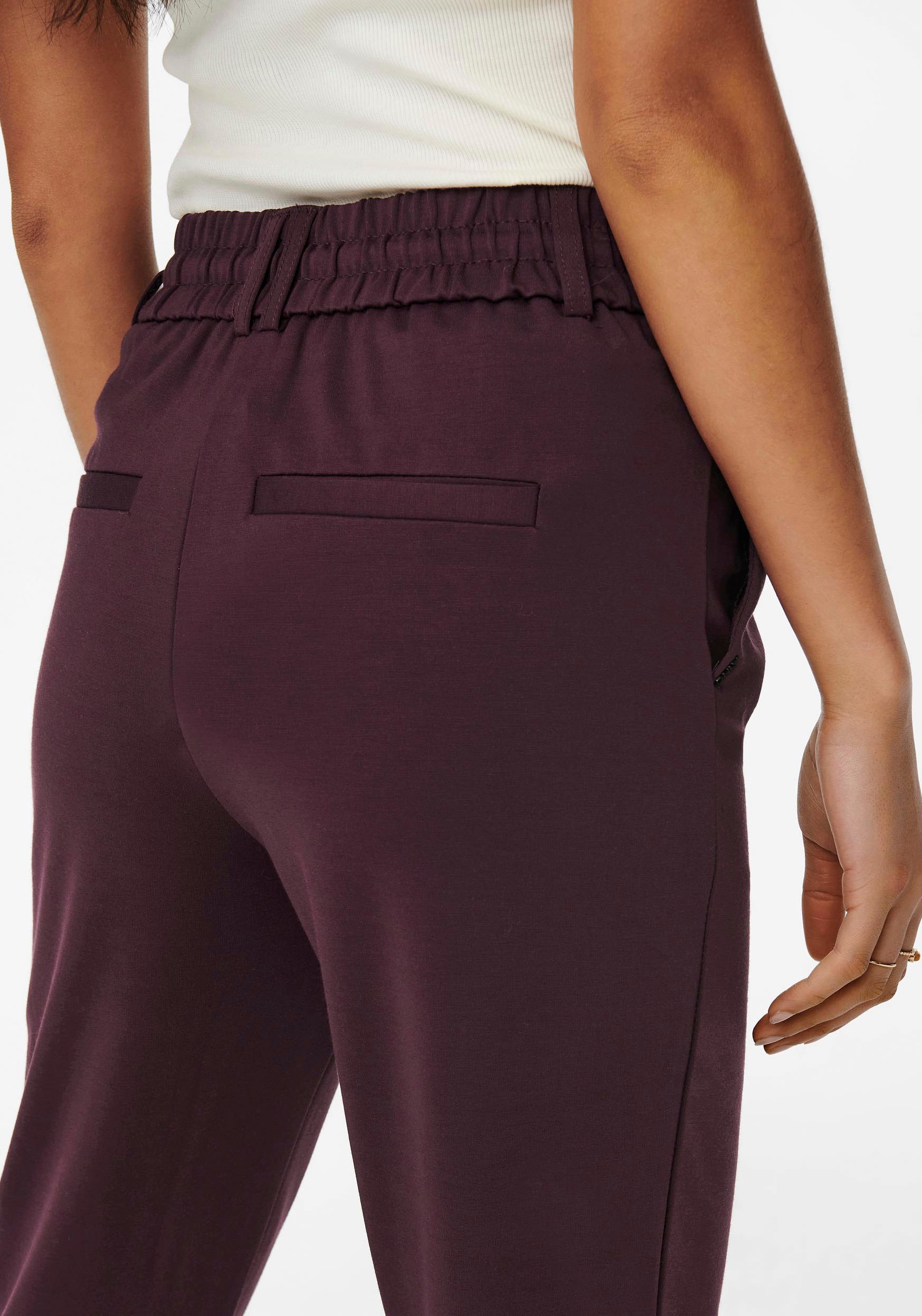 ONLY Pantalon de jogging »ONLPOPTRASH LIFE EASY COL PANT PNT NOOS«  mélange viscose, coupe régulière