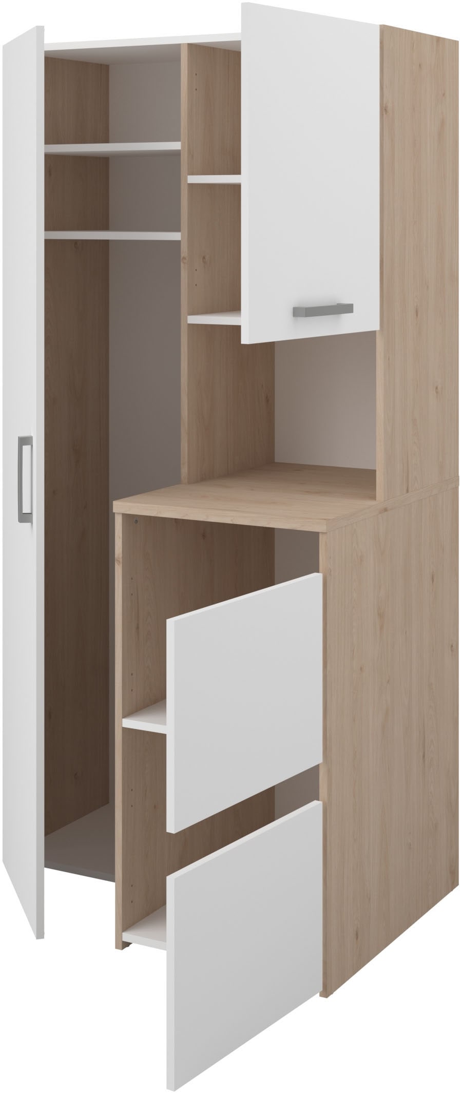 Parisot Set d'armoires multi-usages »Laundry 1« Komplett-Set, 4 cuis tlg.