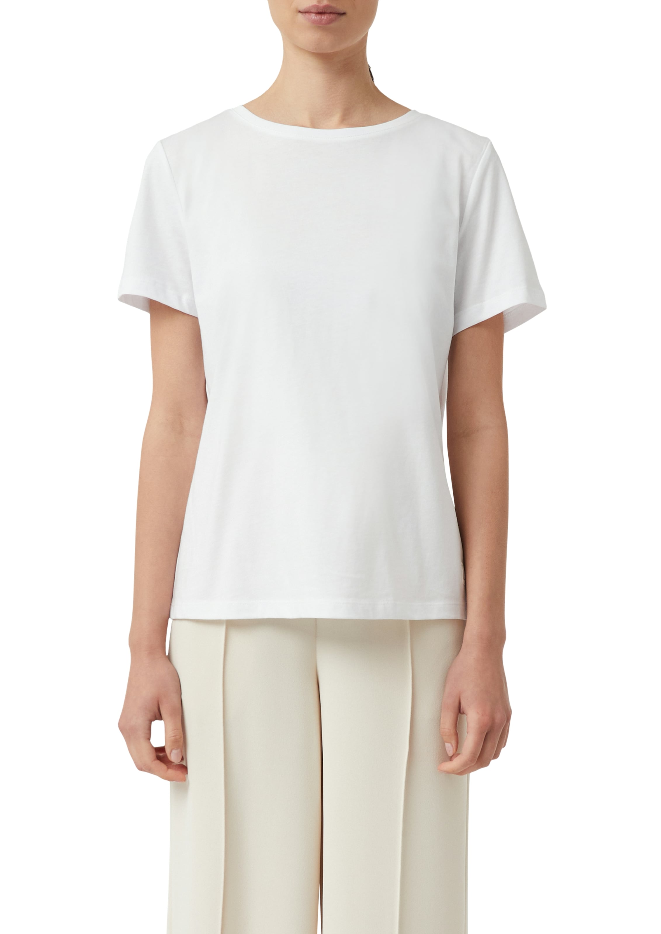 comma casual identity T-Shirt mit Rundhalsausschnitt, Regular Fit