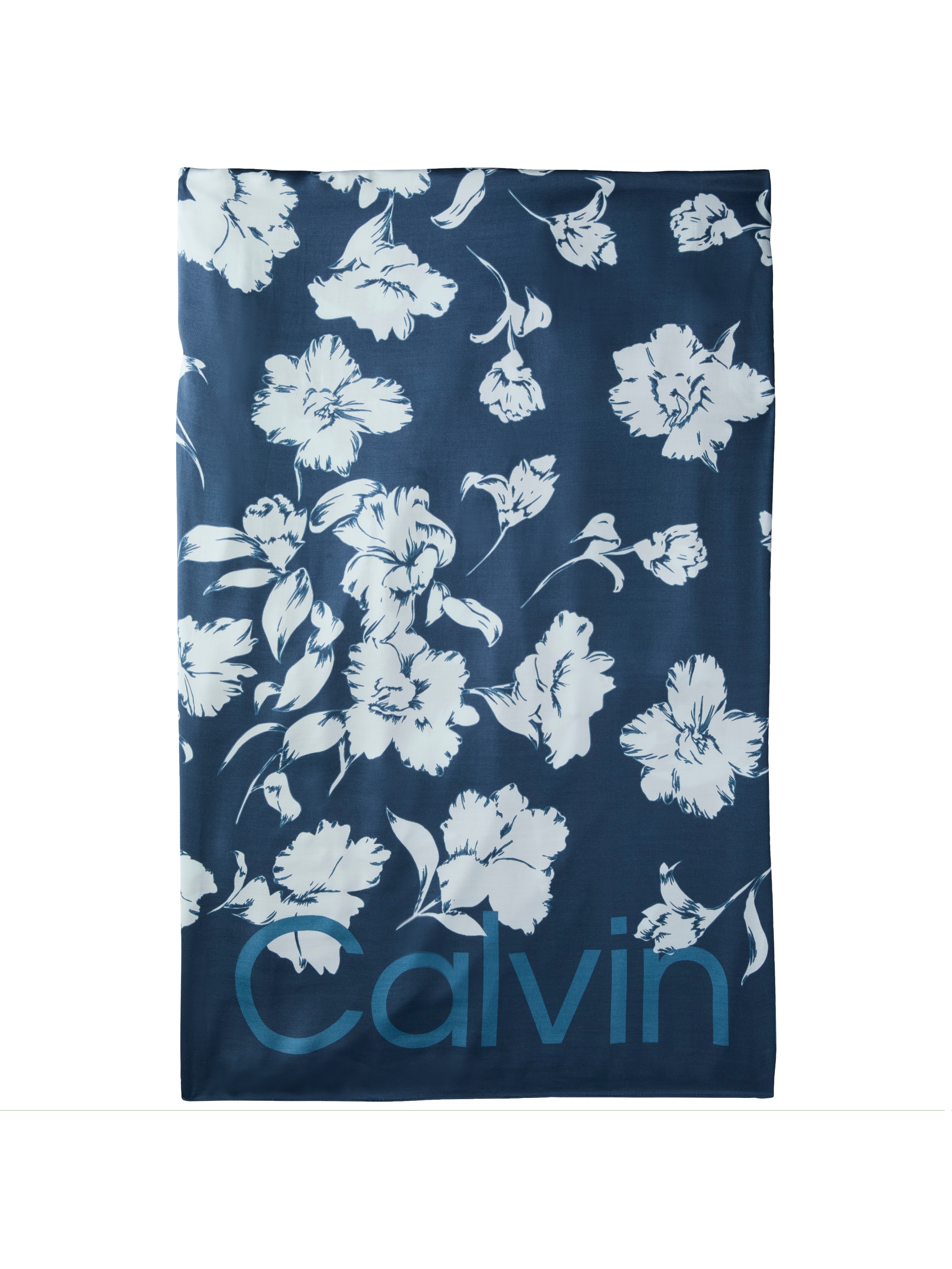 Calvin Klein Foulard de mode »ALLOVER FLORAL SQUARE SCARF« Mit Blumenmuster für einen schicken Auftritt