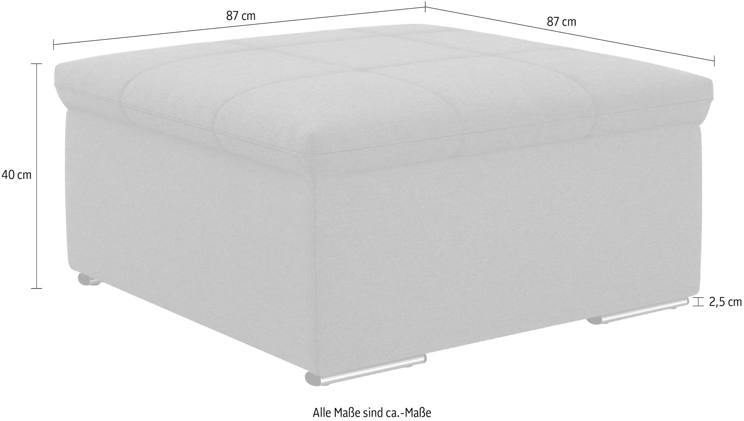 DOMO collection Tabouret »Splash«