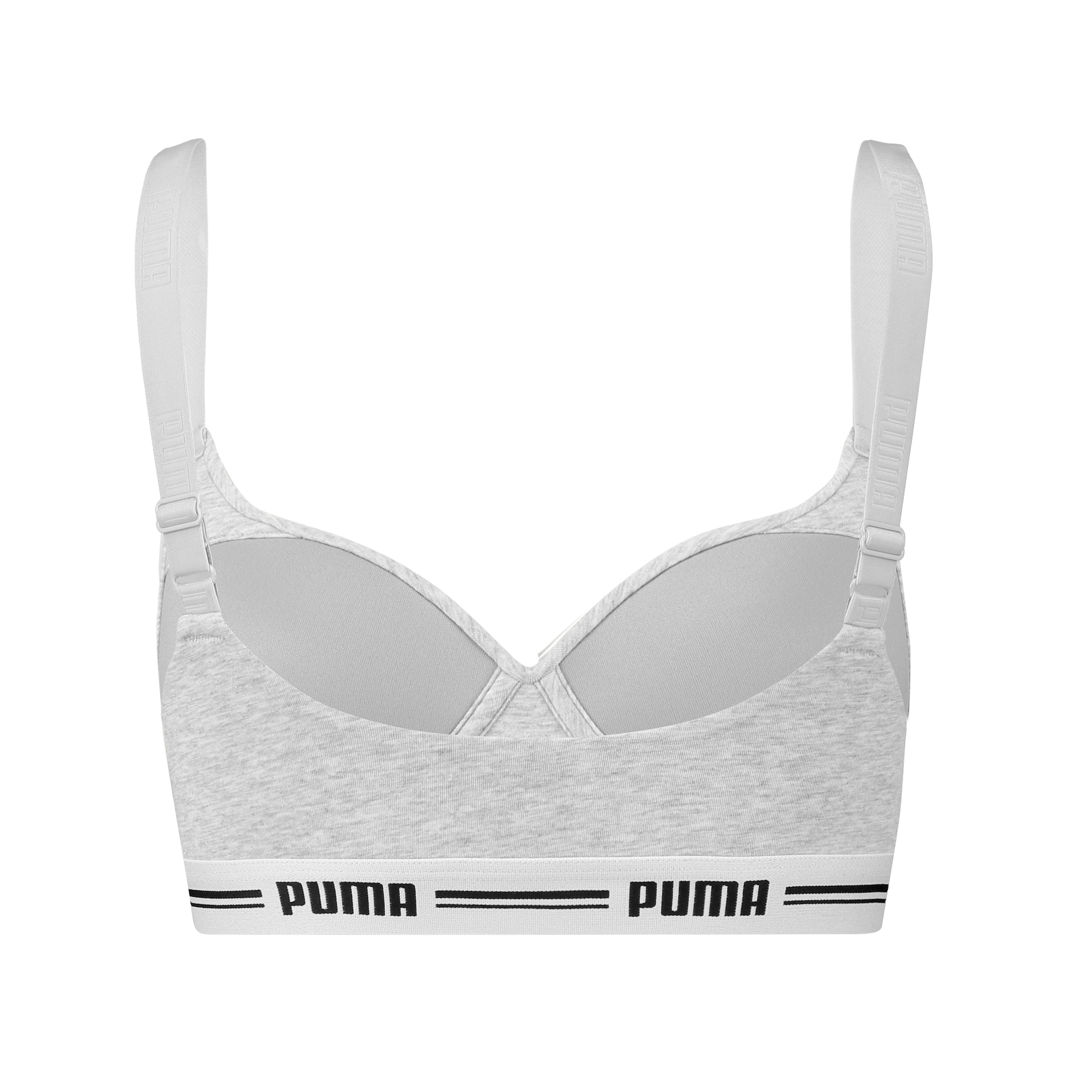 PUMA Bügelloser BH »PUMA WOMEN PADDED TOP 1P HANG« mit leicht gepaddeten Cups