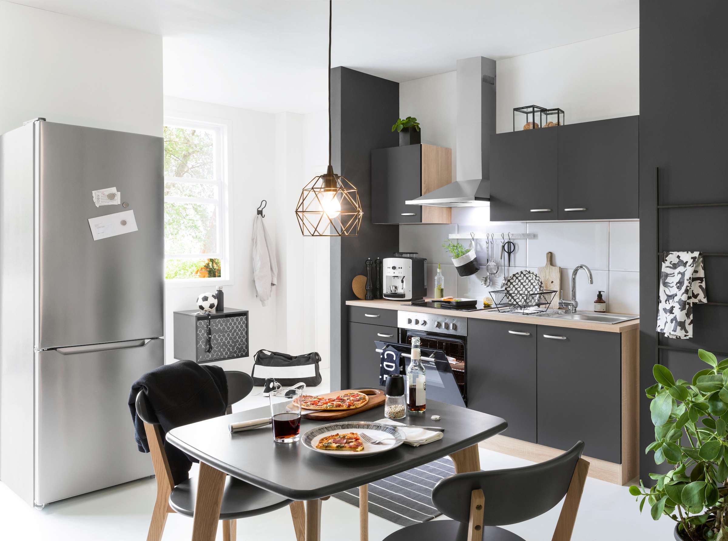 OPTIFIT Kitchenette »Parare« ohne E-Geräte, Breite 210 cm