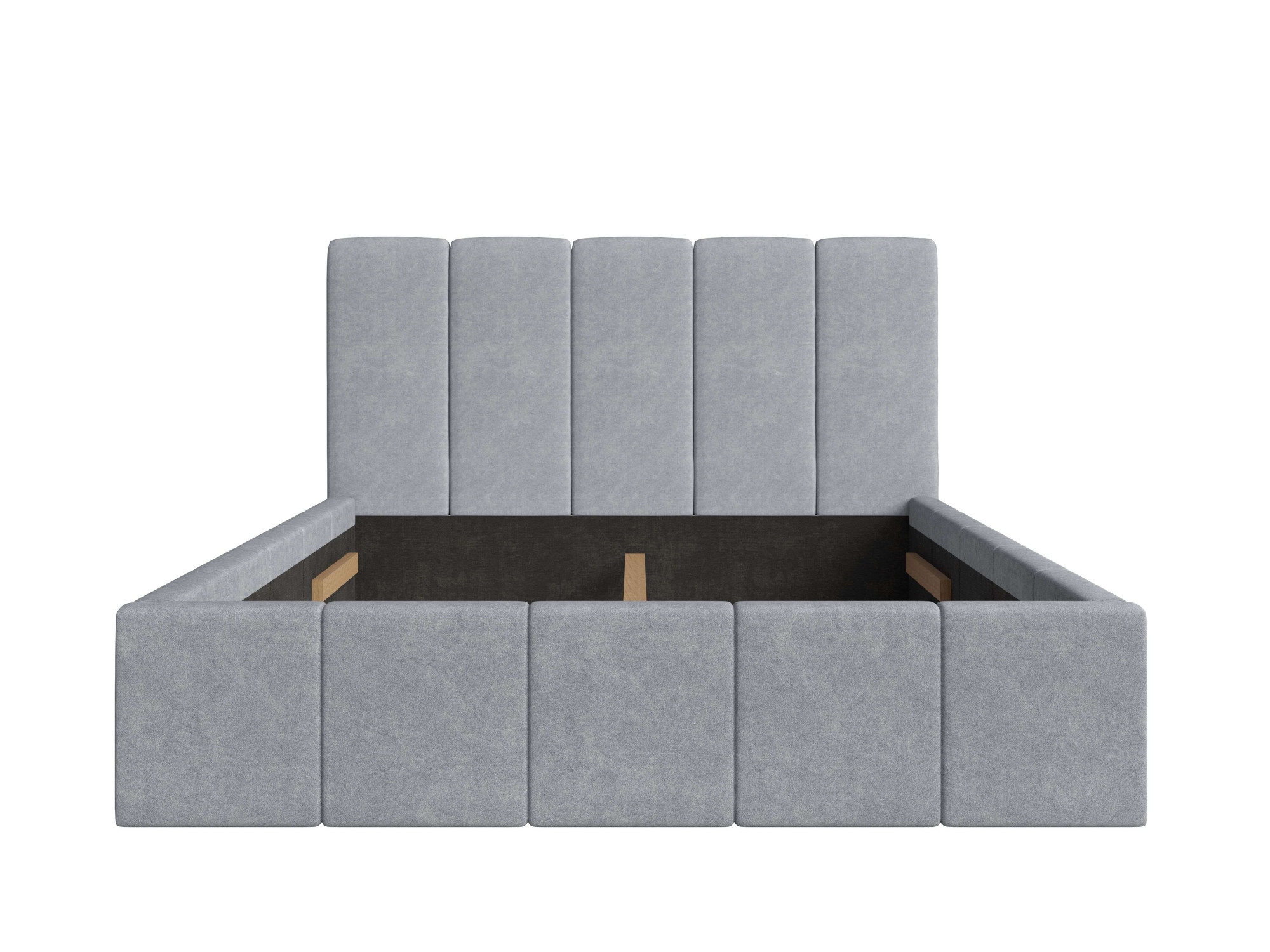 Home affaire Lit rembourré »ANCIER wahlweise mit/ohne Bettkasten, Breite Liegefläche 160 cm« Stauraumbett, Doppelbet mit Kopfteil, ohne Matratze, 179/218/112 cm