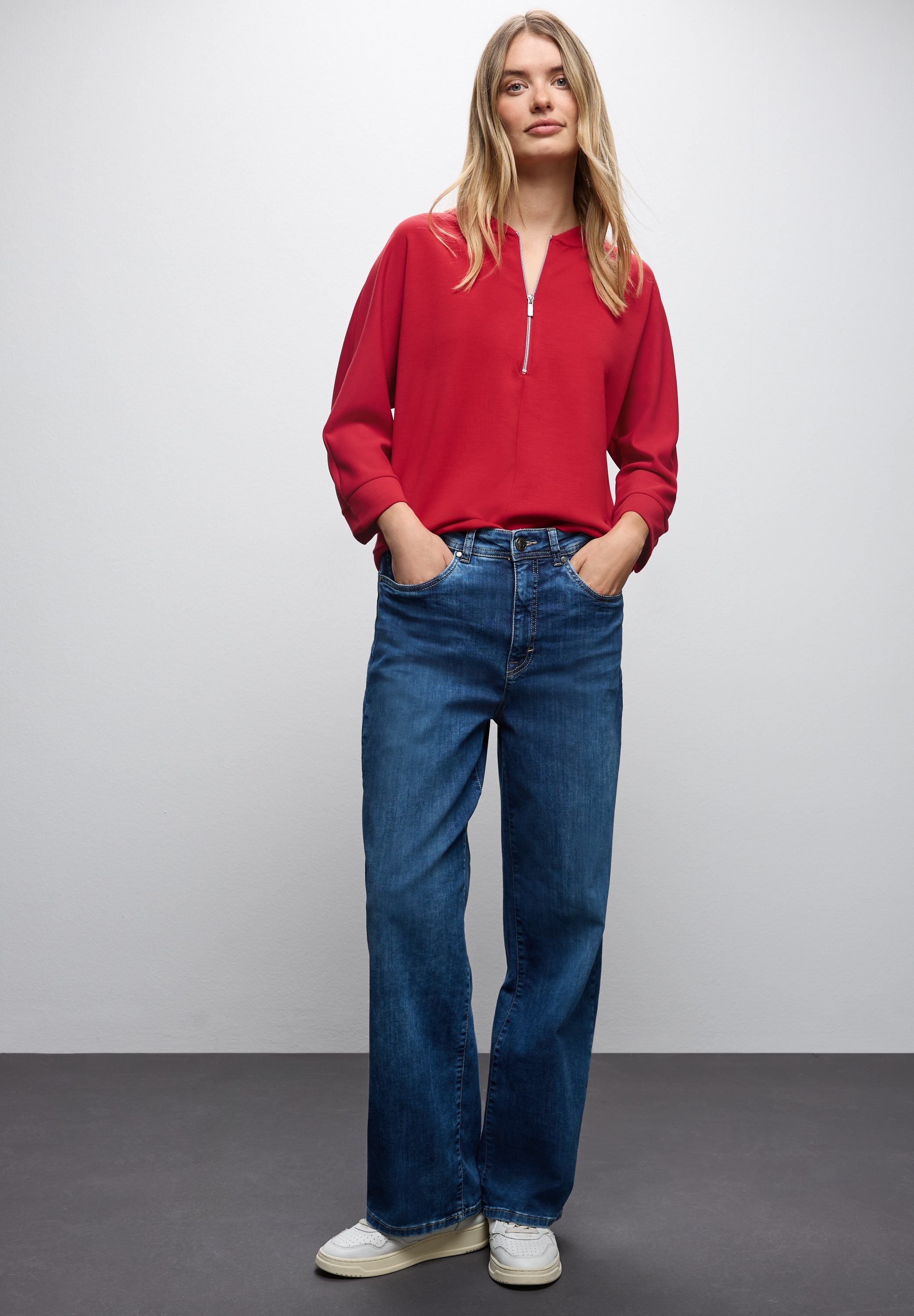 STREET ONE Sweatshirt , mit Bündchen
